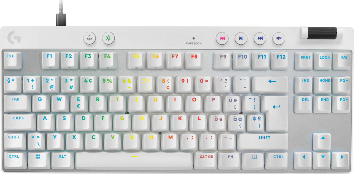 Logitech G PRO X RAPID - Tastatur - TKL - hintergrundbeleuchtet
