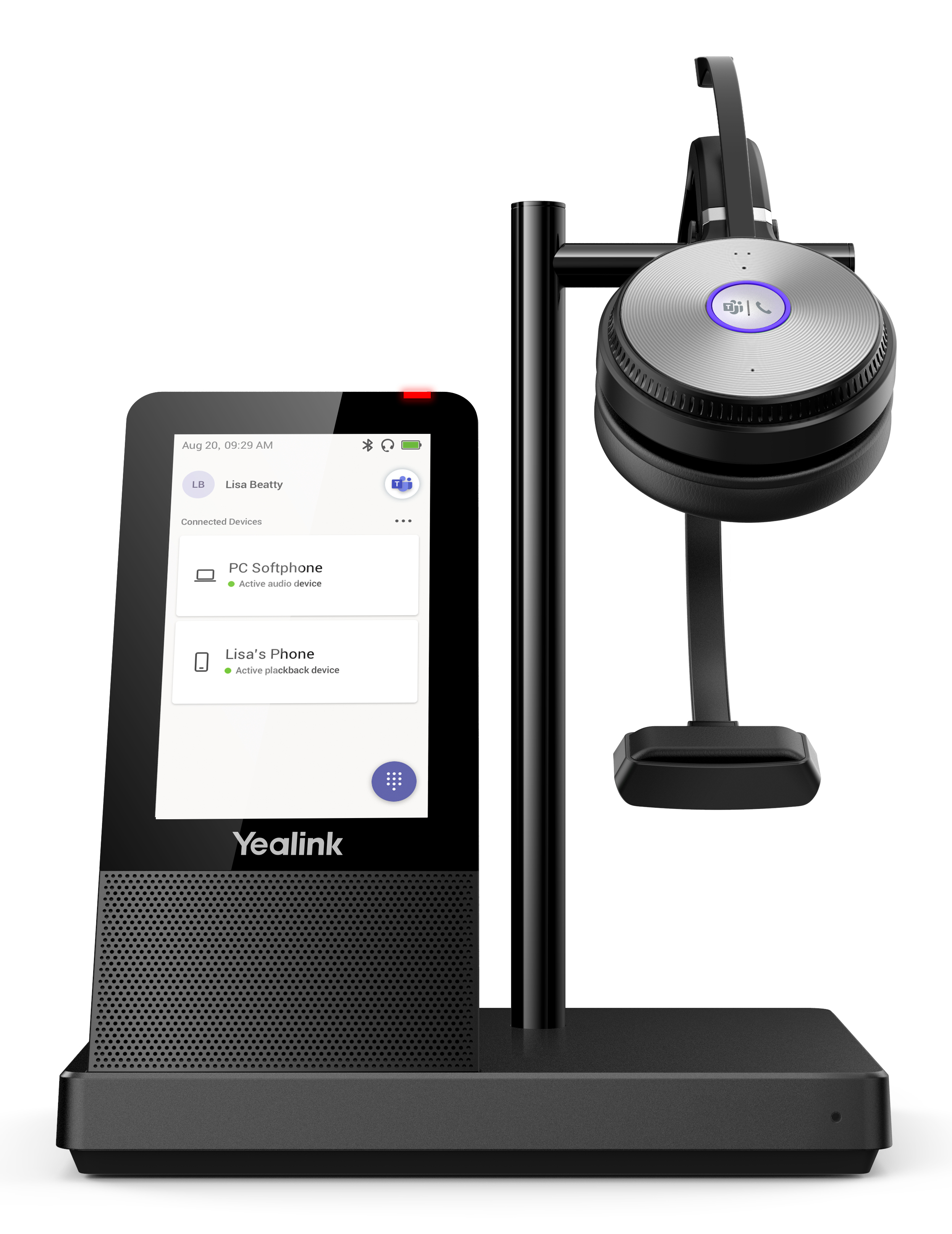 Yealink WH66 Mono - Headset - On-Ear - DECT CAT-iq