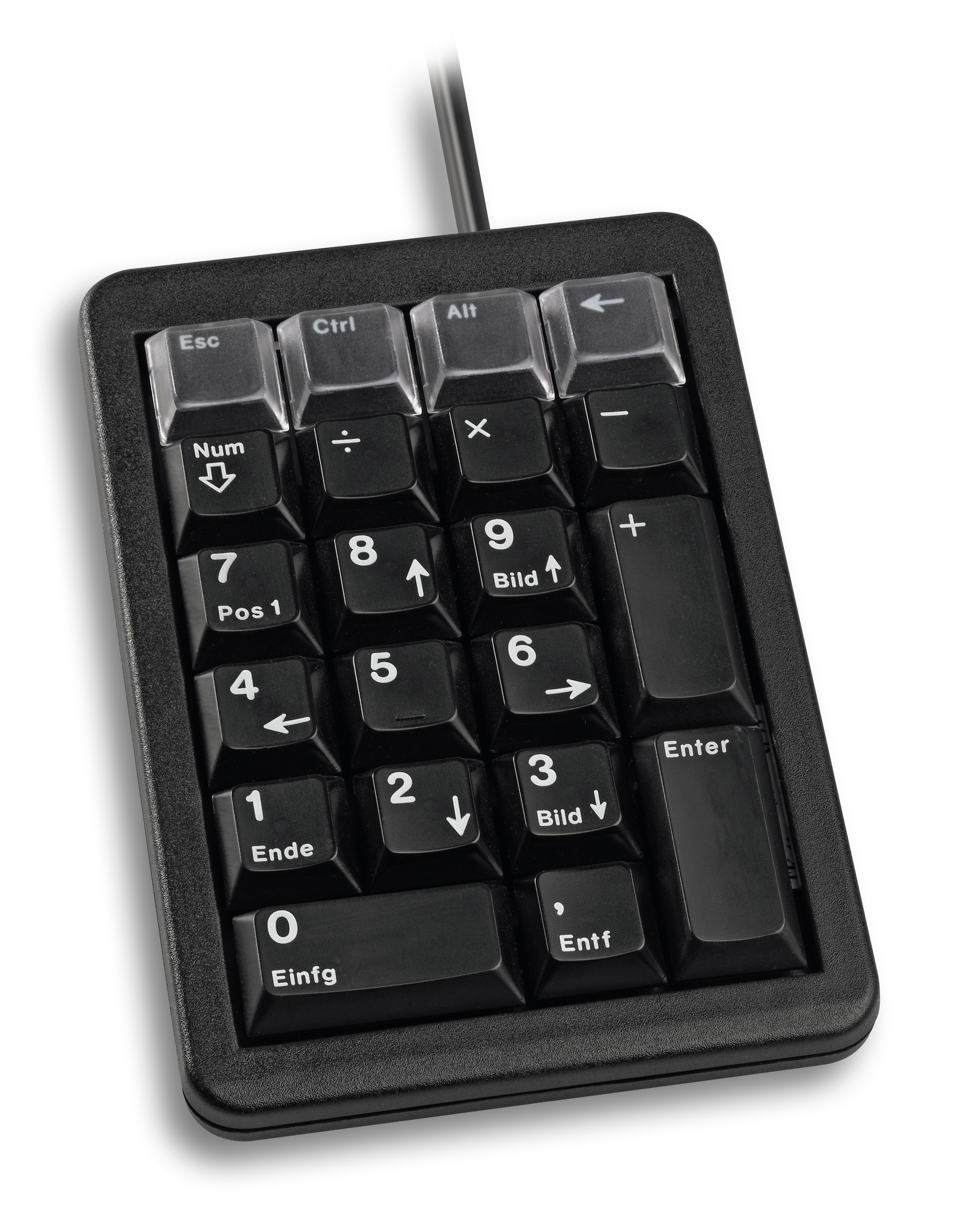 Cherry ML4700 - Tastenfeld - USB - USA - Schwarz