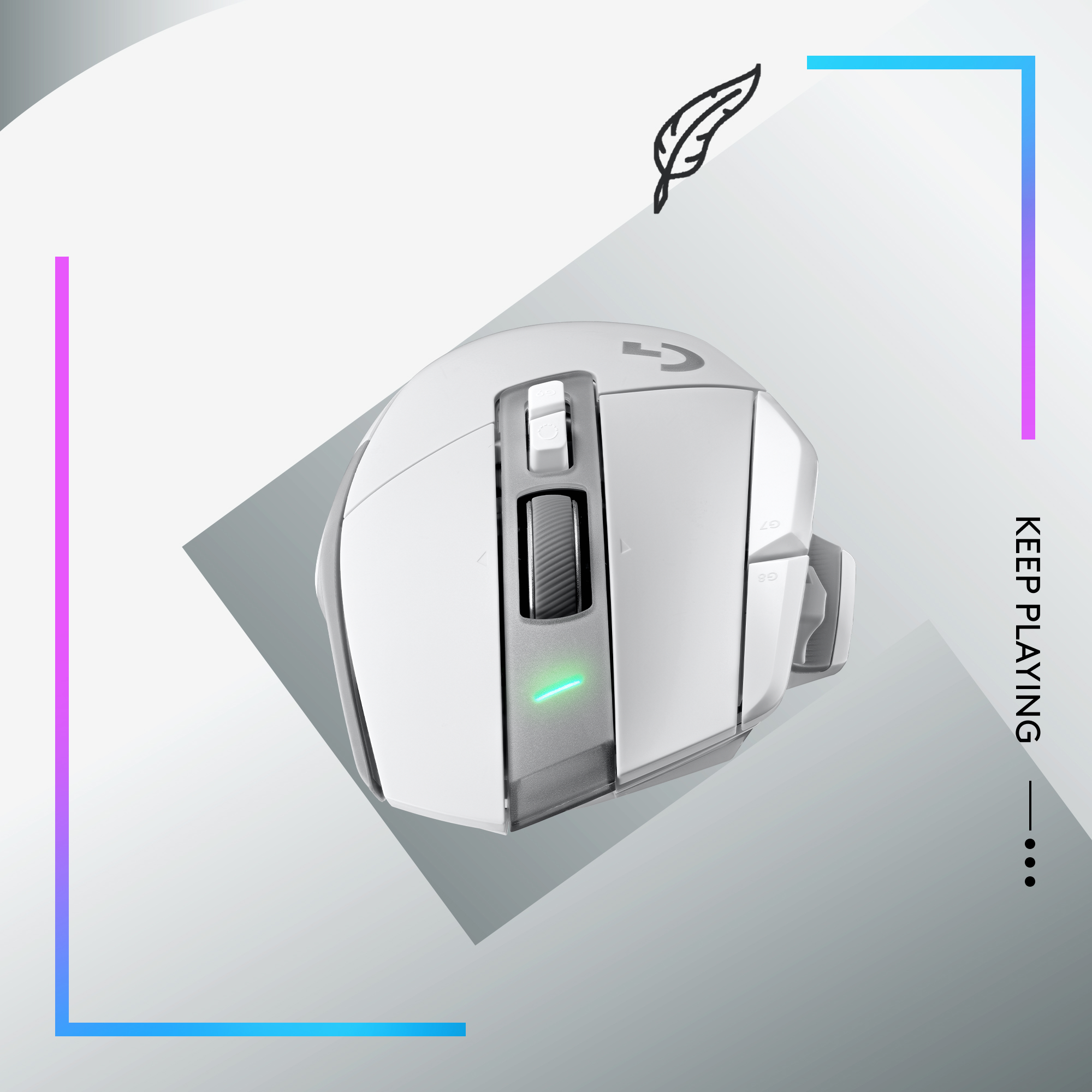 Logitech G G502 X LIGHTSPEED - Maus - optisch