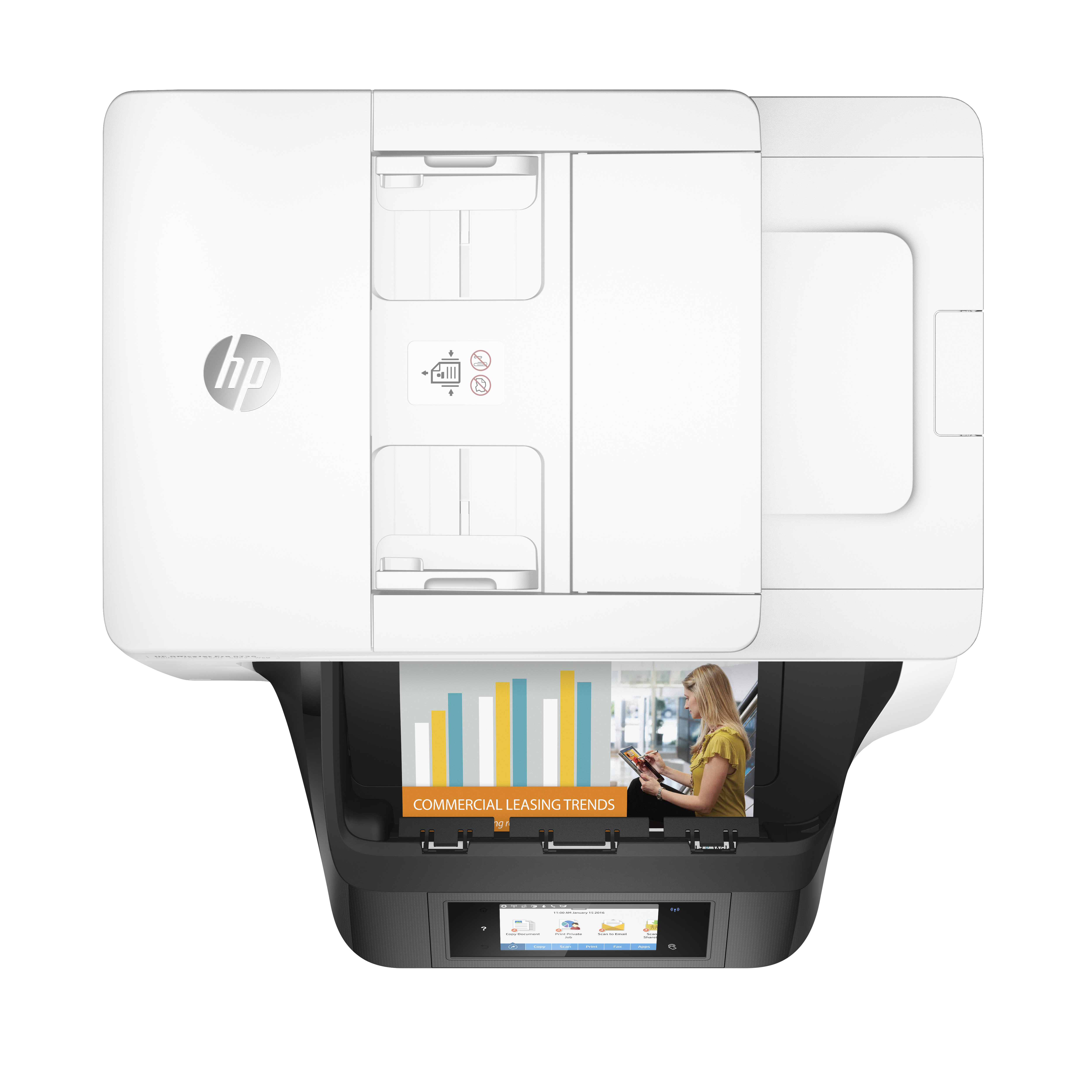 HP Officejet Pro 8730 All-in-One - Multifunktionsdrucker - Farbe - Tintenstrahl - Legal (216 x 356 m