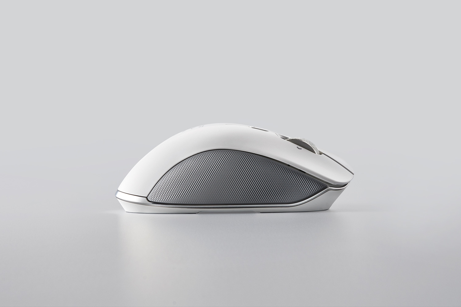 Razer Pro Click, rechts, Optisch, RF Wireless + Bluetooth, 16000 DPI, Grau, Weiß