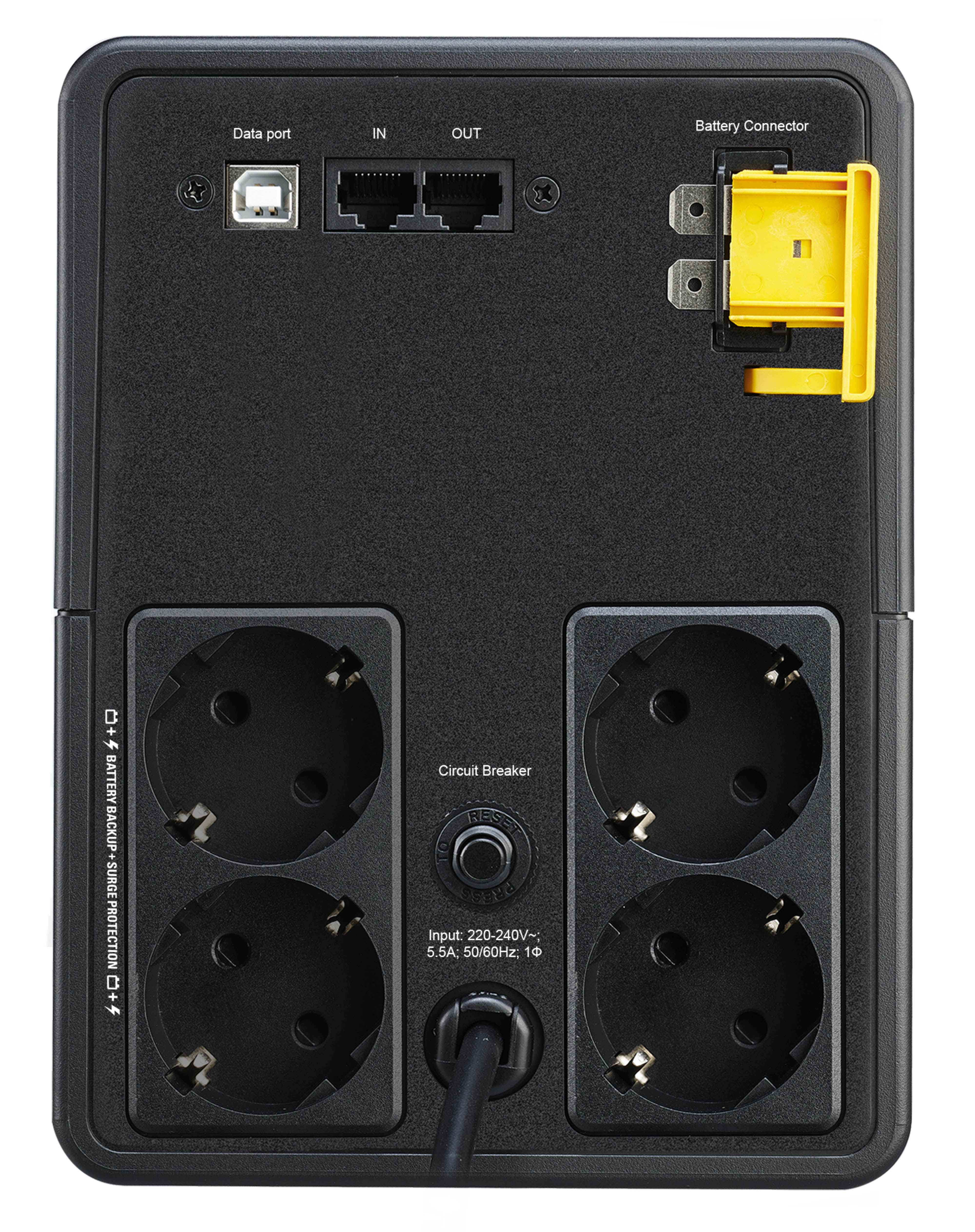 APC Back-UPS BX Series BX1200MI-GR, 1200VA, 4x Schuko, USB