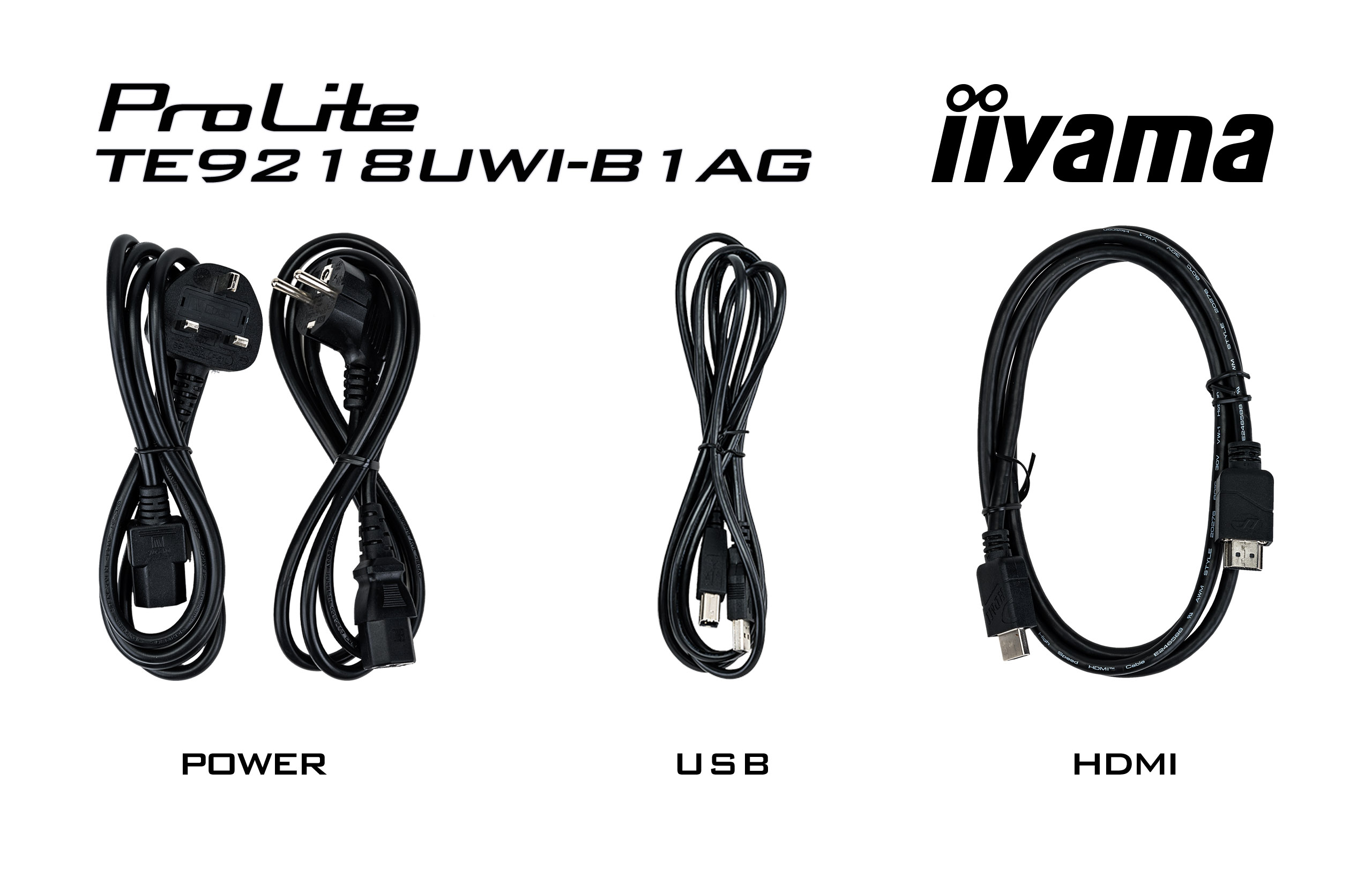 Iiyama TE9218UWI-B1AG, Interaktiver Flachbildschirm, 2,32 m (91.5"), LED, 5120 x 2160 Pixel, WLAN, 1