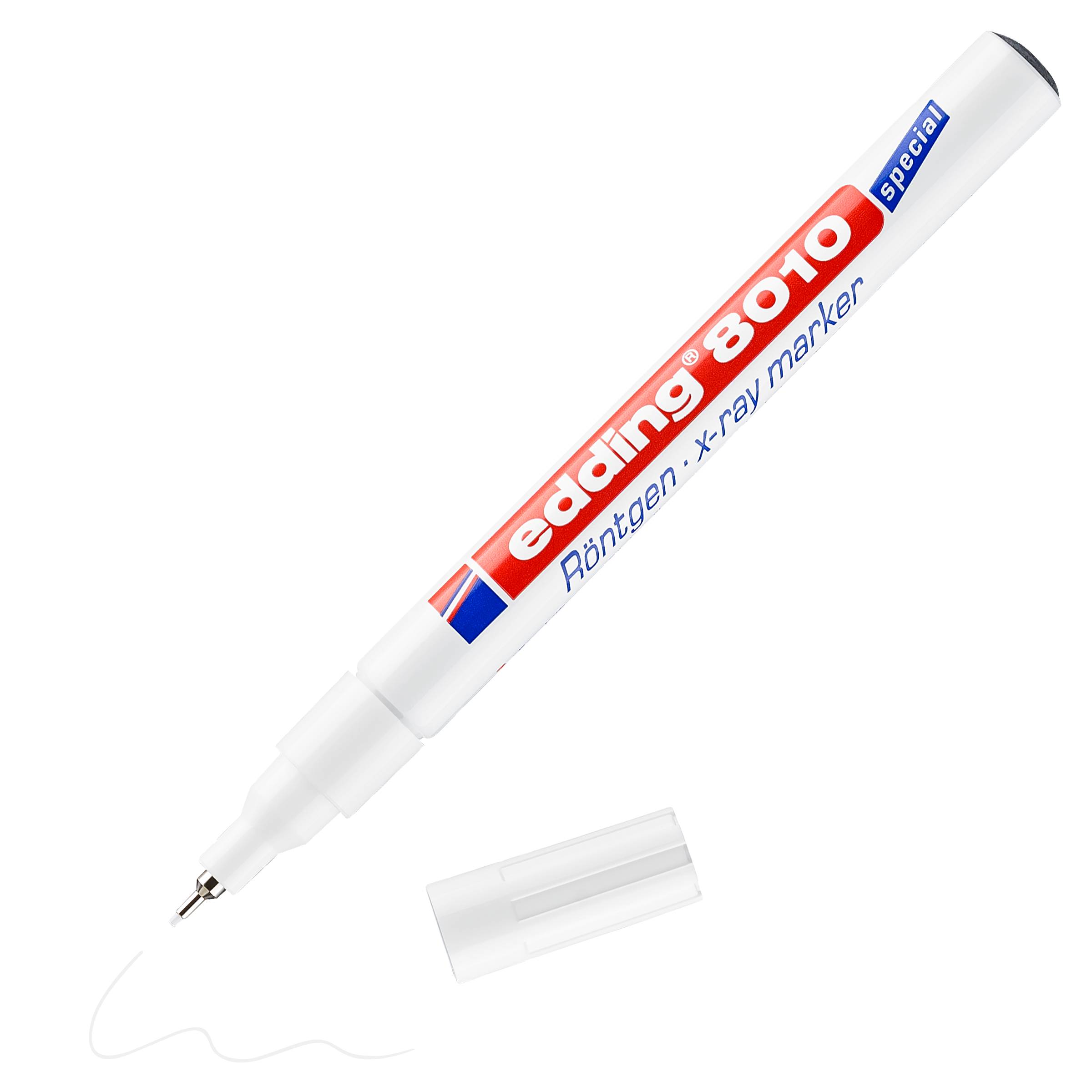 EDDING 8010 x-ray - Marker - permanent - Weiß