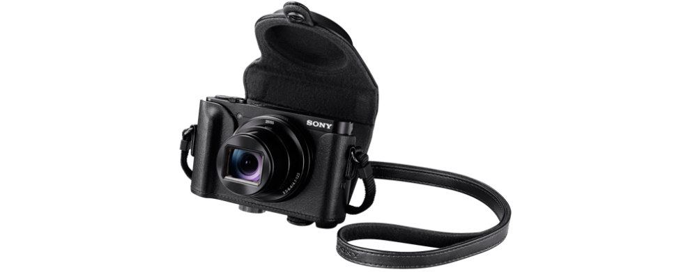Sony LCJ-HWA - Tasche für Kamera - Schwarz - für Cyber-shot DSC-HX80