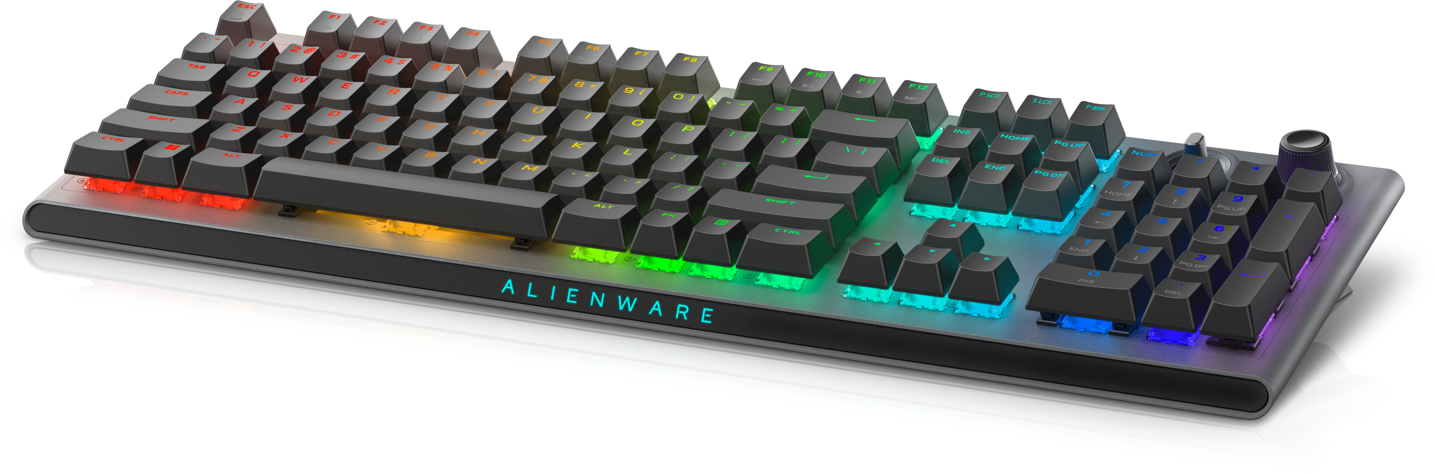 Dell Alienware Tri-Mode AW920K - Tastatur - AlienFX Per-Key RGB / 16,8 Millionen Farben