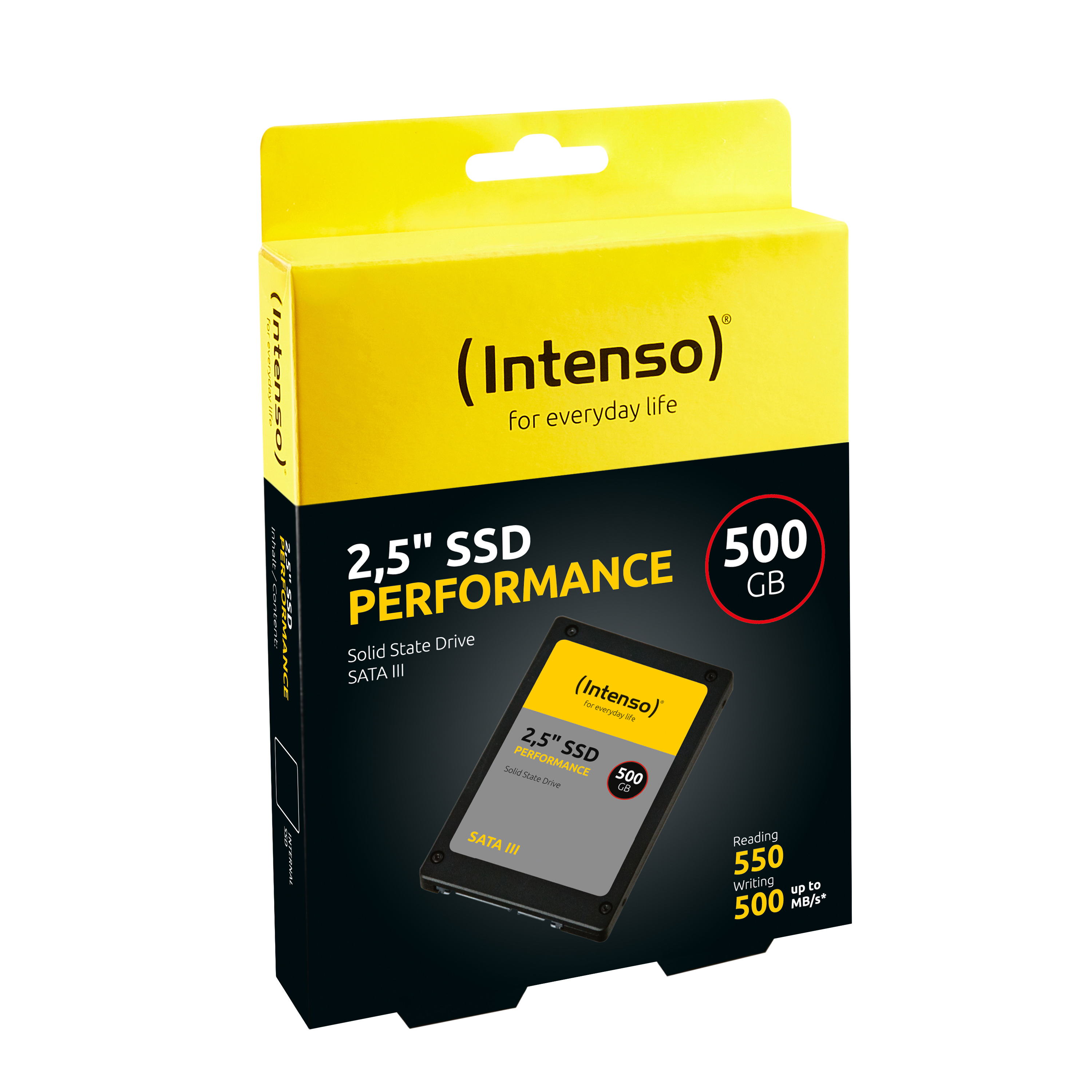 Intenso performance - SSD - 500 GB - intern - 2.5" (6.4 cm)