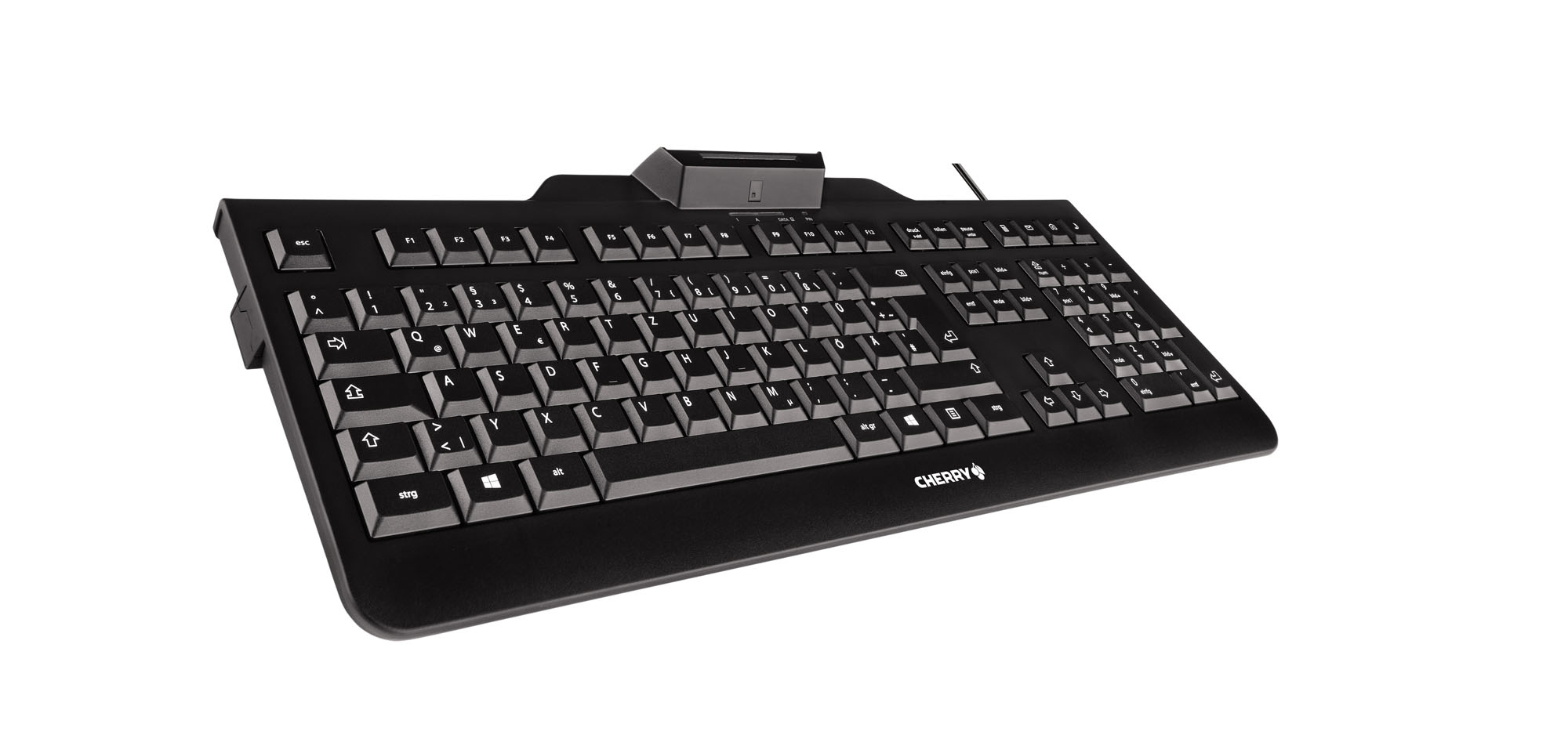Cherry KC 1000 SC - Tastatur - USB - Spanisch