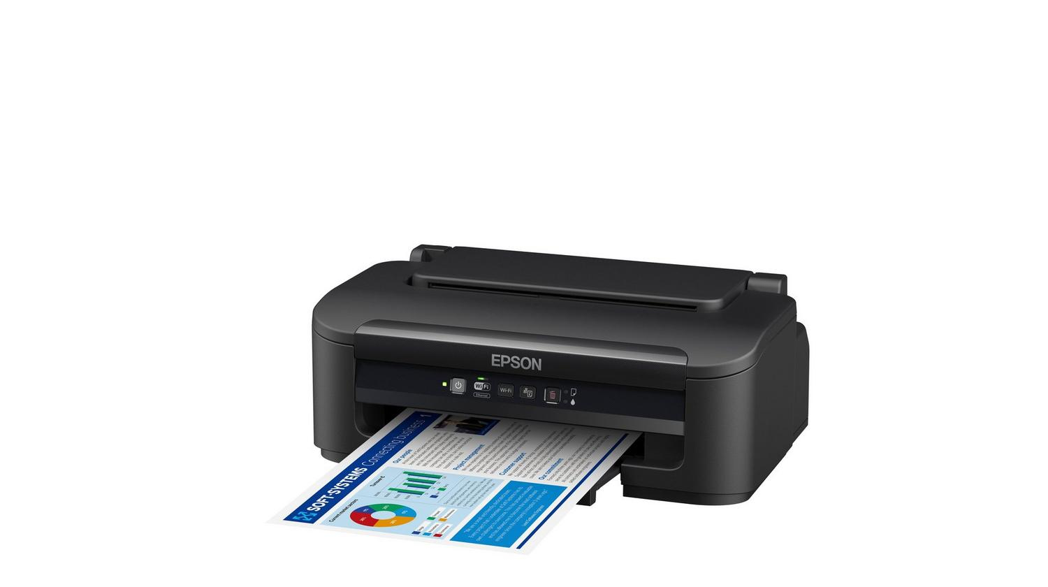 Epson WorkForce WF-2110W - Drucker - Farbe - Tintenstrahl - A4/Legal - 5760 x 1440 dpi - bis zu 9 Se