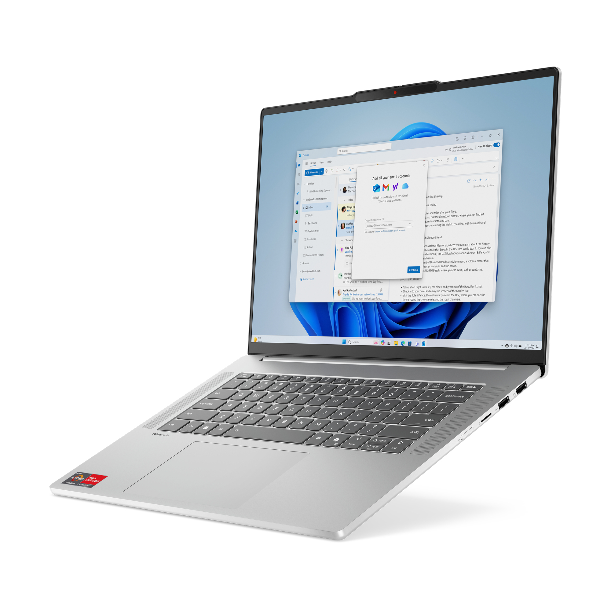 Lenovo IdeaPad Slim 5 15ARP10 83J3 - AMD Ryzen 5 7535HS / 3.3 GHz - Win 11 Home - Radeon 660M - 16 G