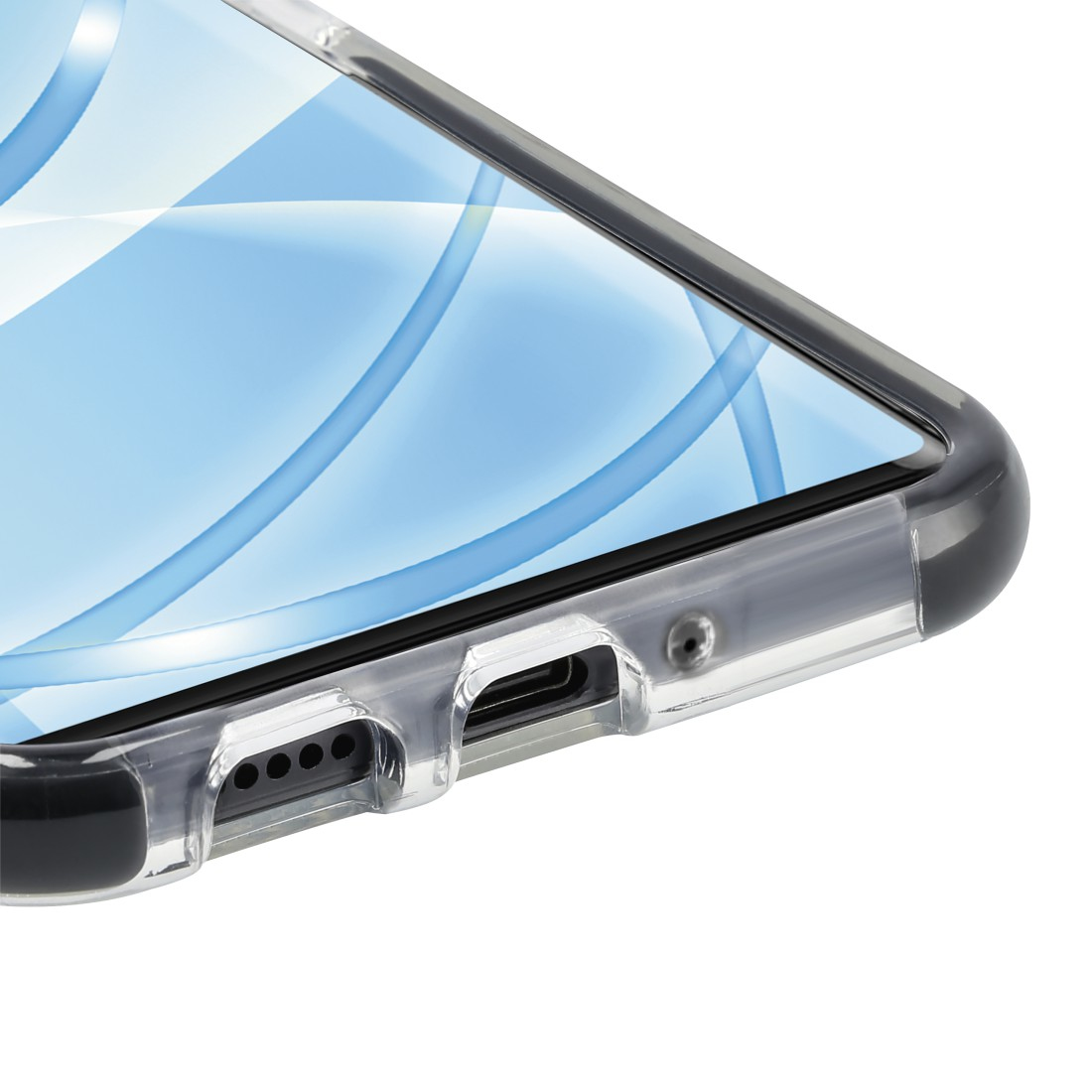 Hama Protector, Cover, Samsung, Galaxy A53 5G, 16,5 cm (6.5 Zoll), Schwarz, Transparent