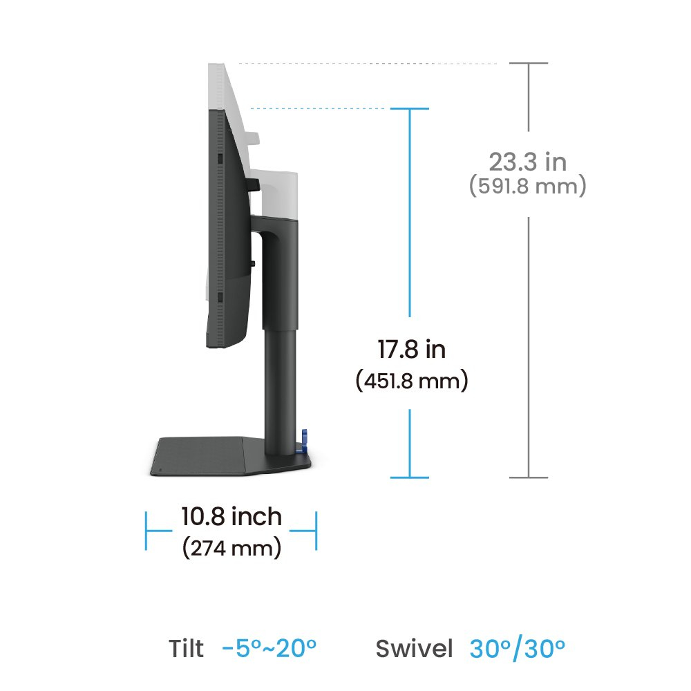 BenQ SW242Q - LED-Monitor - 61.2 cm (24.1")