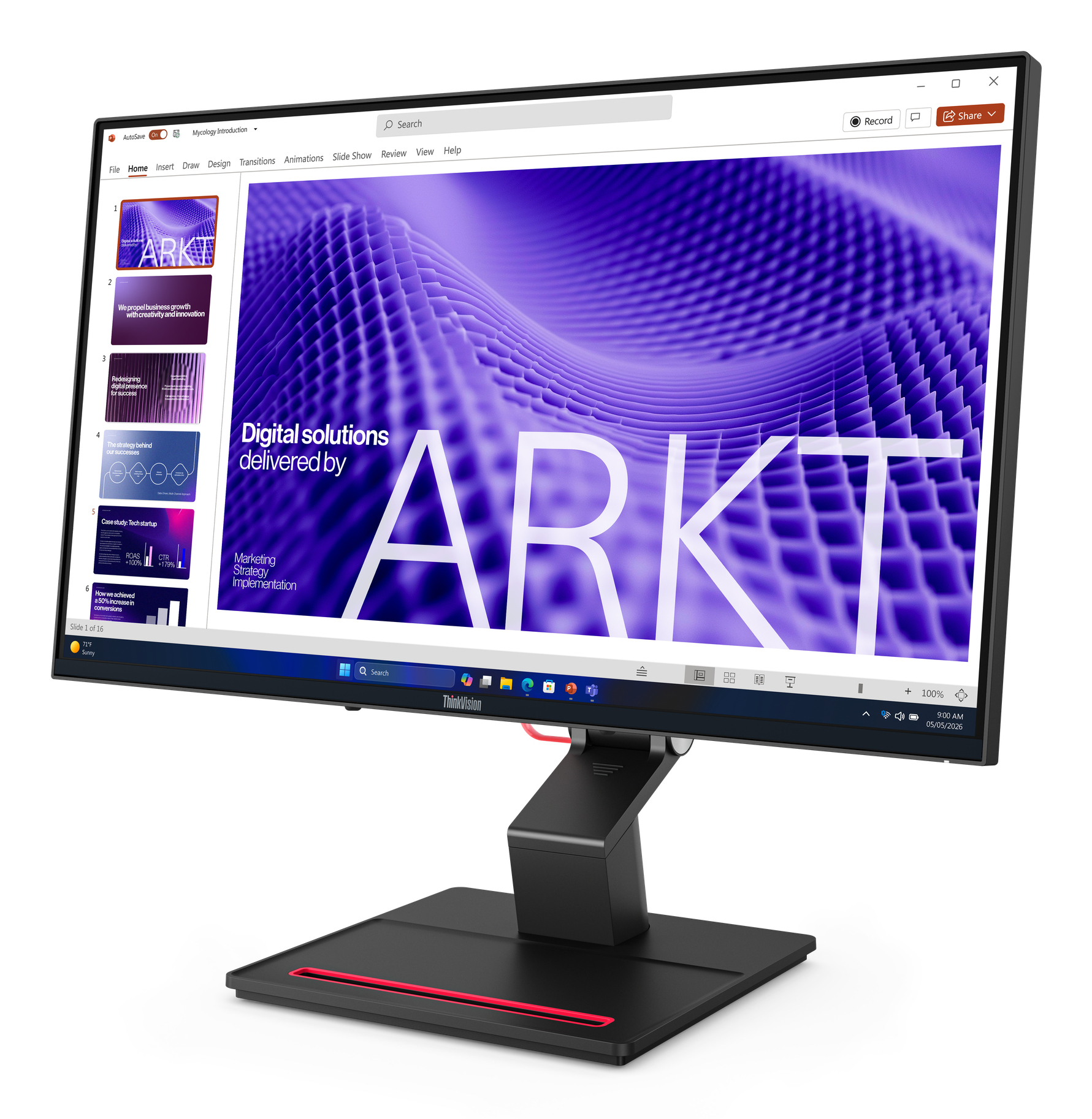 Lenovo ThinkVision T24D-4t - LED-Monitor - 61 cm (24")