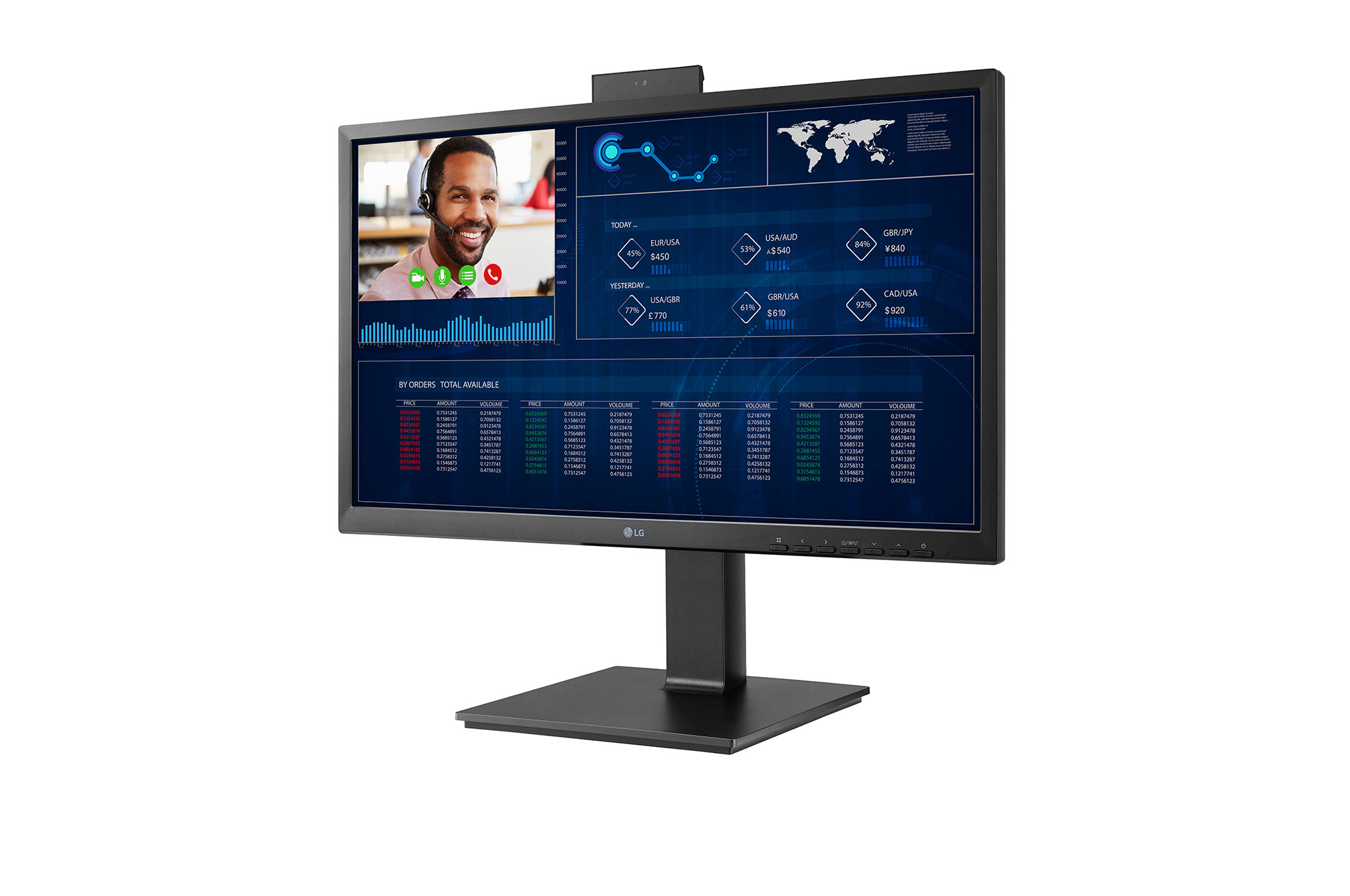 LG 24" 24CQ651N-2P IPS FHD Intel Pentium - All-in-One mit Monitor - Pentium N