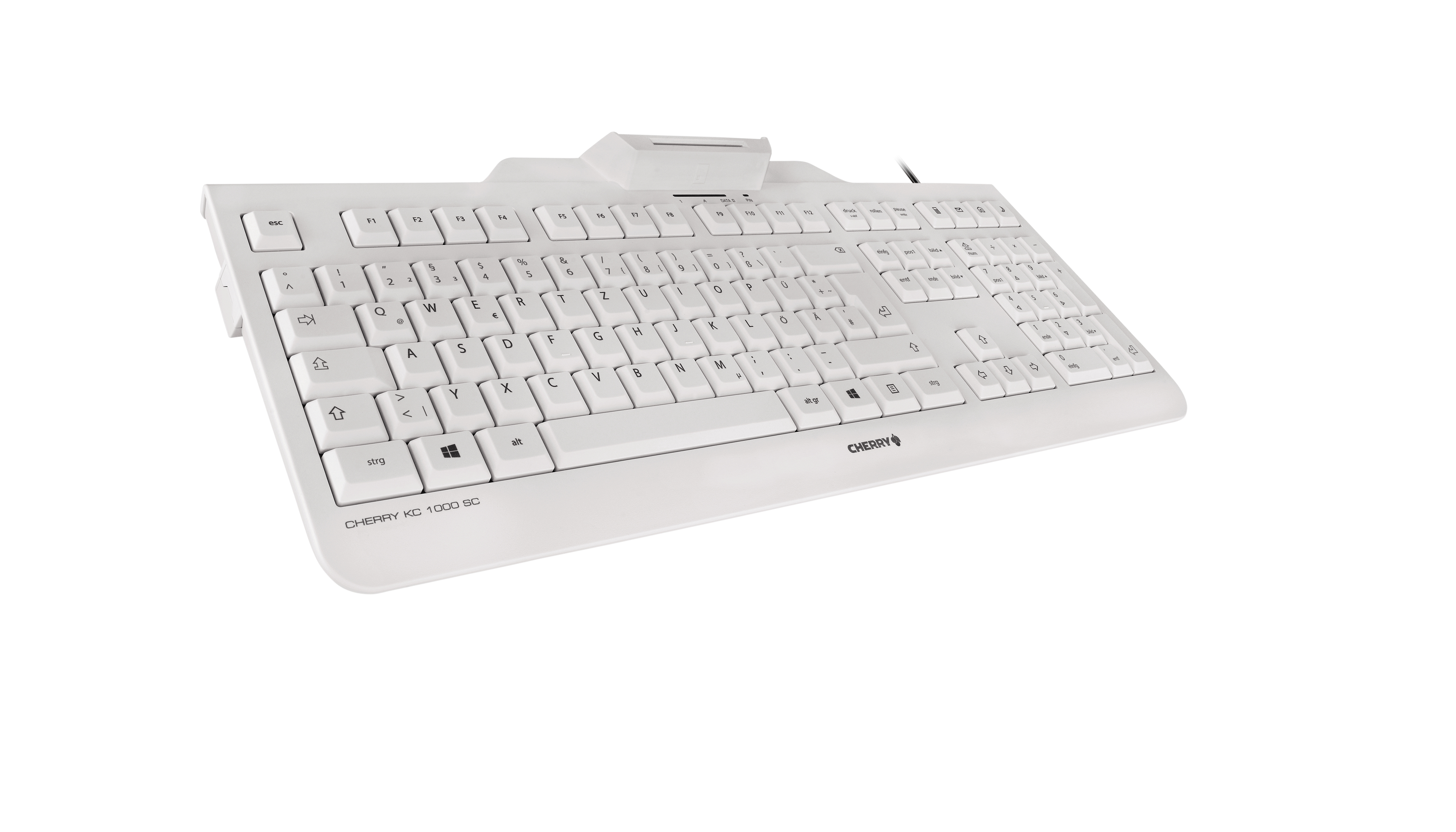 Cherry KC 1000 SC - Tastatur - USB - Pan Nordisch