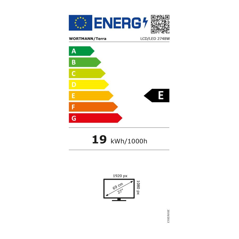 TERRA LCD/LED V4 schwarz HDMI/DP/USB-C GREENLINE PLUS 3030263 - Flachbildschirm (TFT/LCD) - 68,6 cm