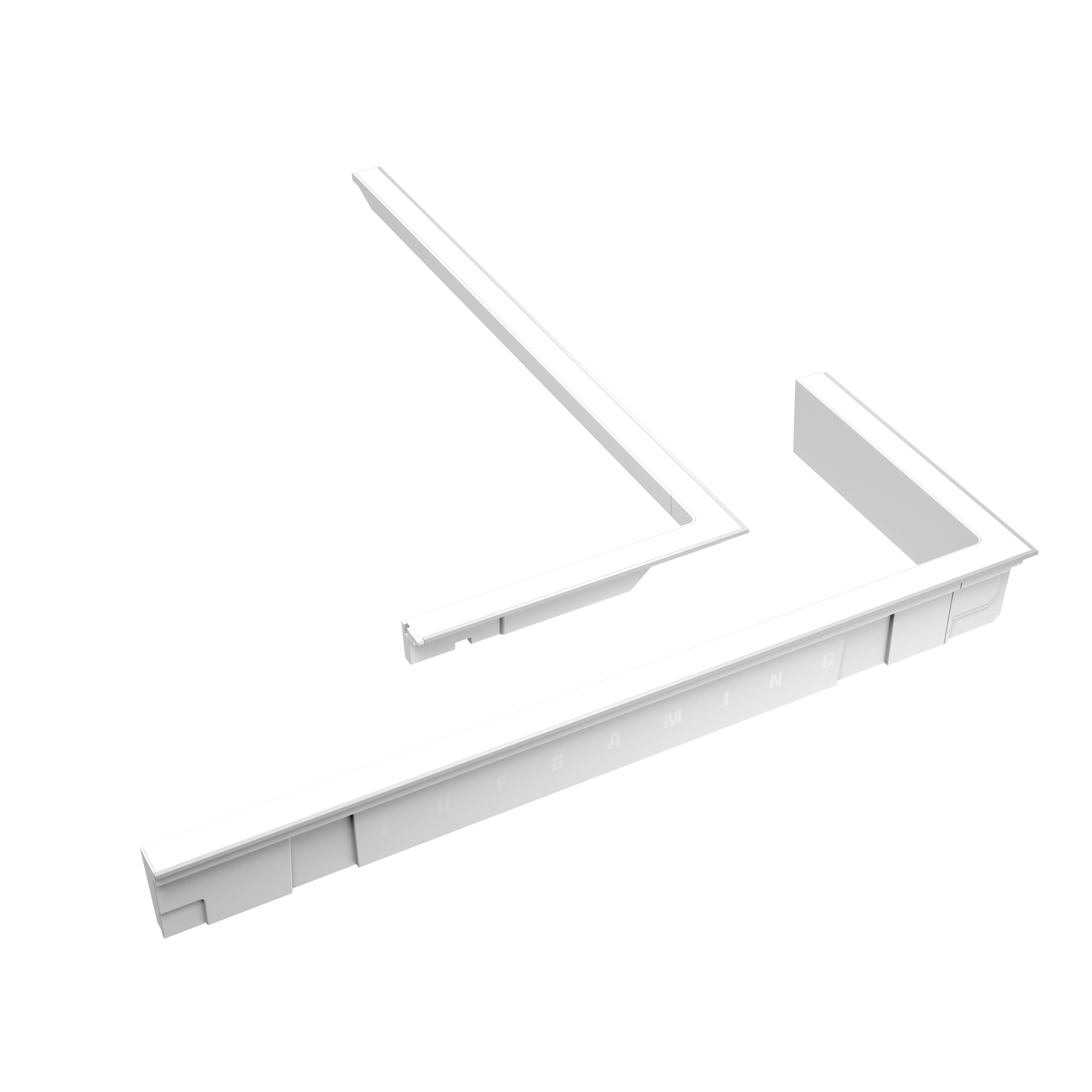 ASUS TUF GAMING GT502 Horizon ARGB Lighting Kit White, RGB-Lichtverbesserungs-Set, Weiß, Mehrfarbig,