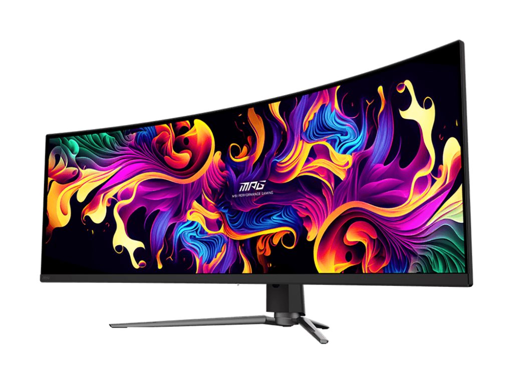 MSI MPG 491CQPXDE QD-OLED, 49" DQHD 240Hz, 1x DP 1.4a, 2x HDMI 2.1, 2x USB-A