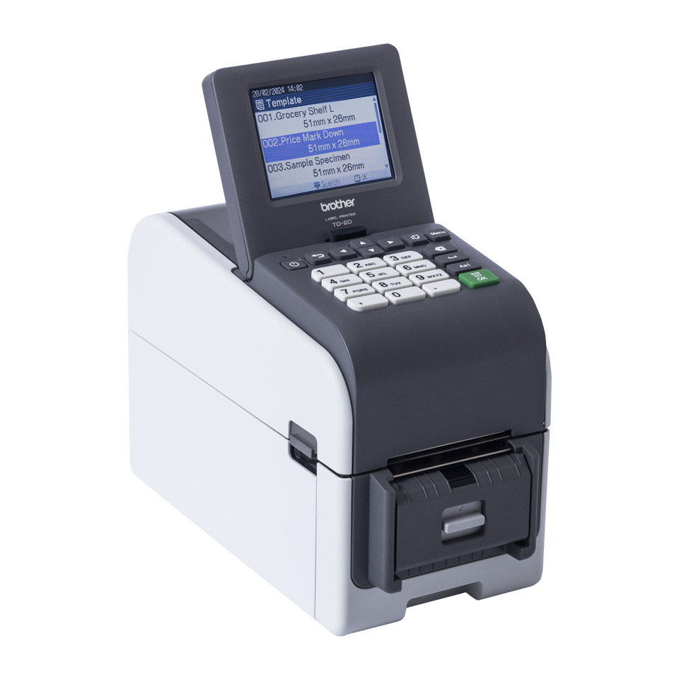 Brother TD-2320DSA 203 Etikettendrucker - Etiketten-/Labeldrucker - Thermotransferdruck