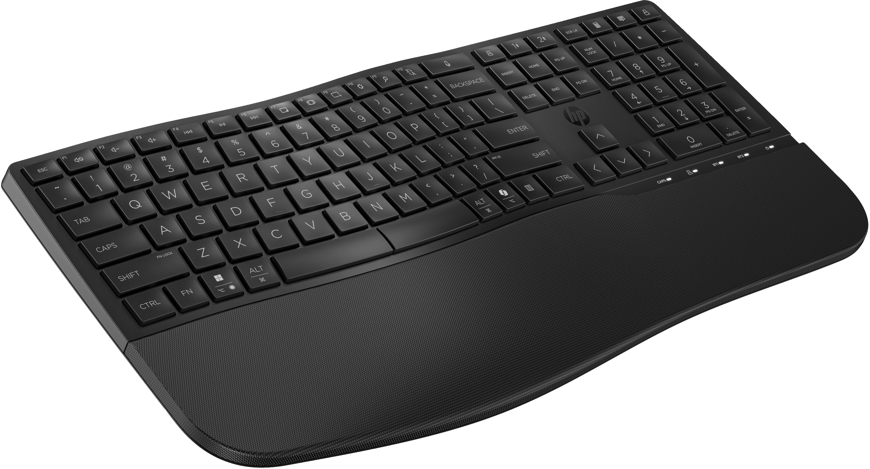 HP 680 - Tastatur - Dual Mode, 3-Zonen-Layout