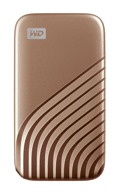 Western Digital WD My Passport SSD gold 1TB, USB-C 3.1