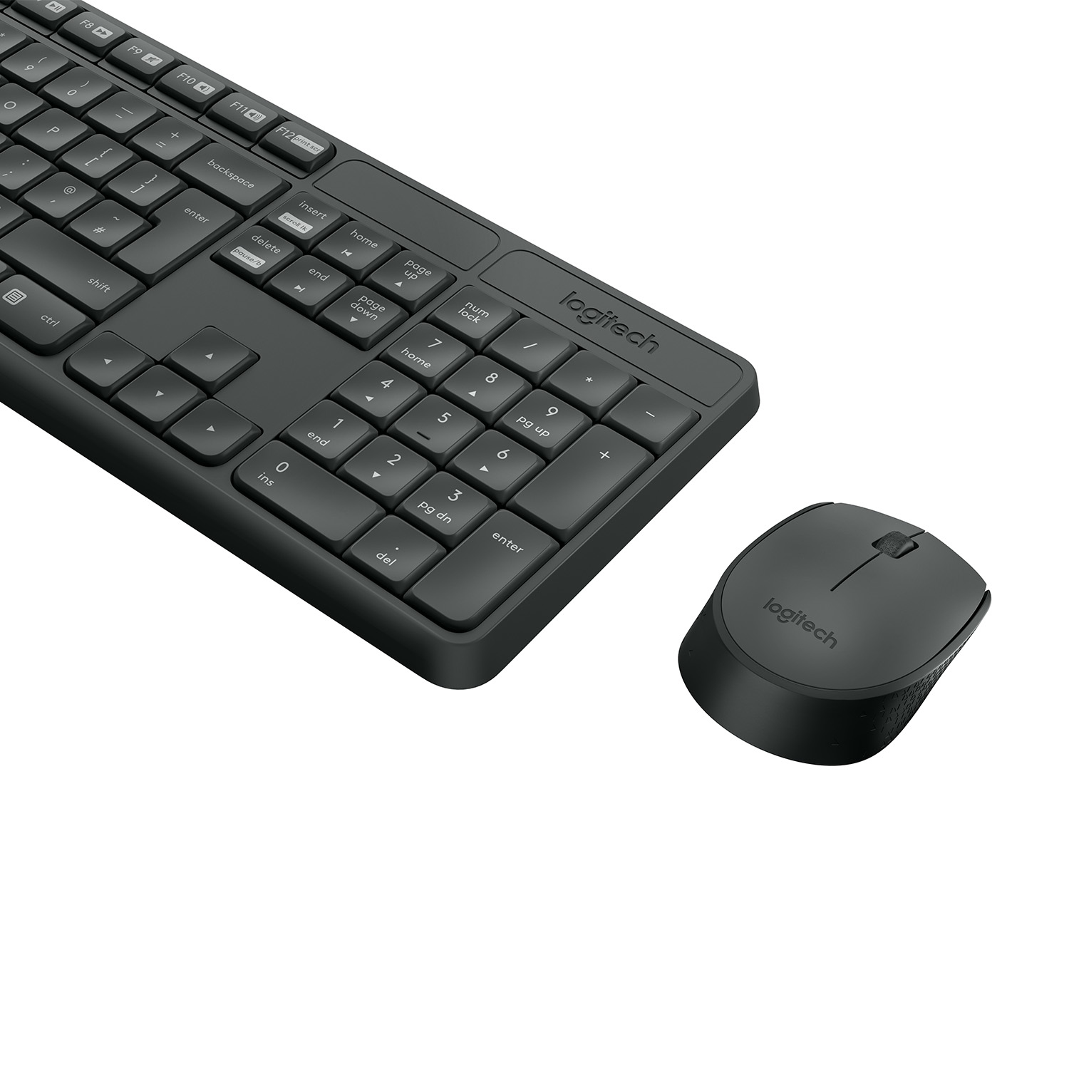 Logitech MK235 - Tastatur-und-Maus-Set - kabellos