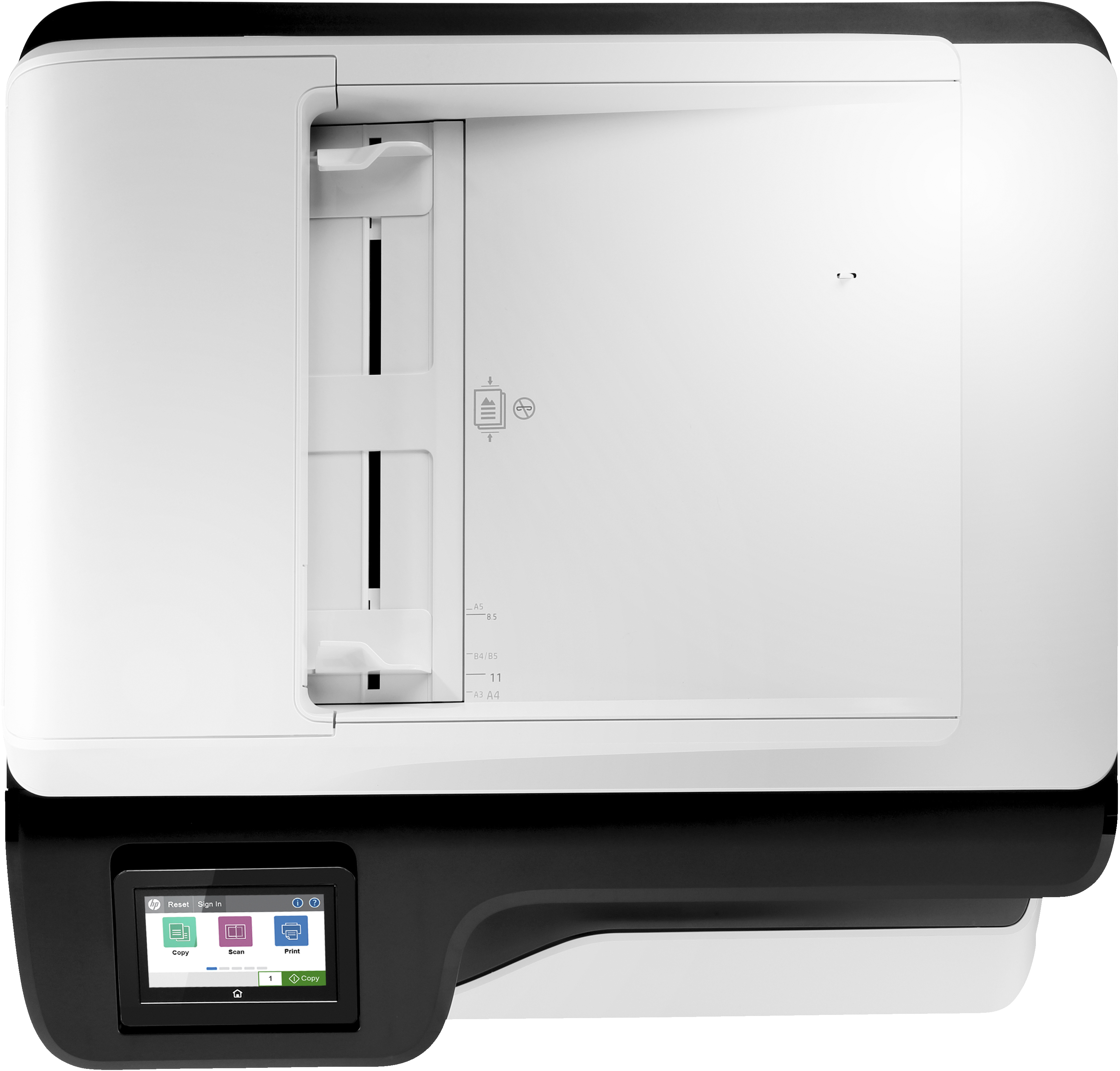 HP PageWide Color MFP 774dn - Multifunktionsdrucker - Farbe - seitenbreite Palette - 297 x 864 mm (O