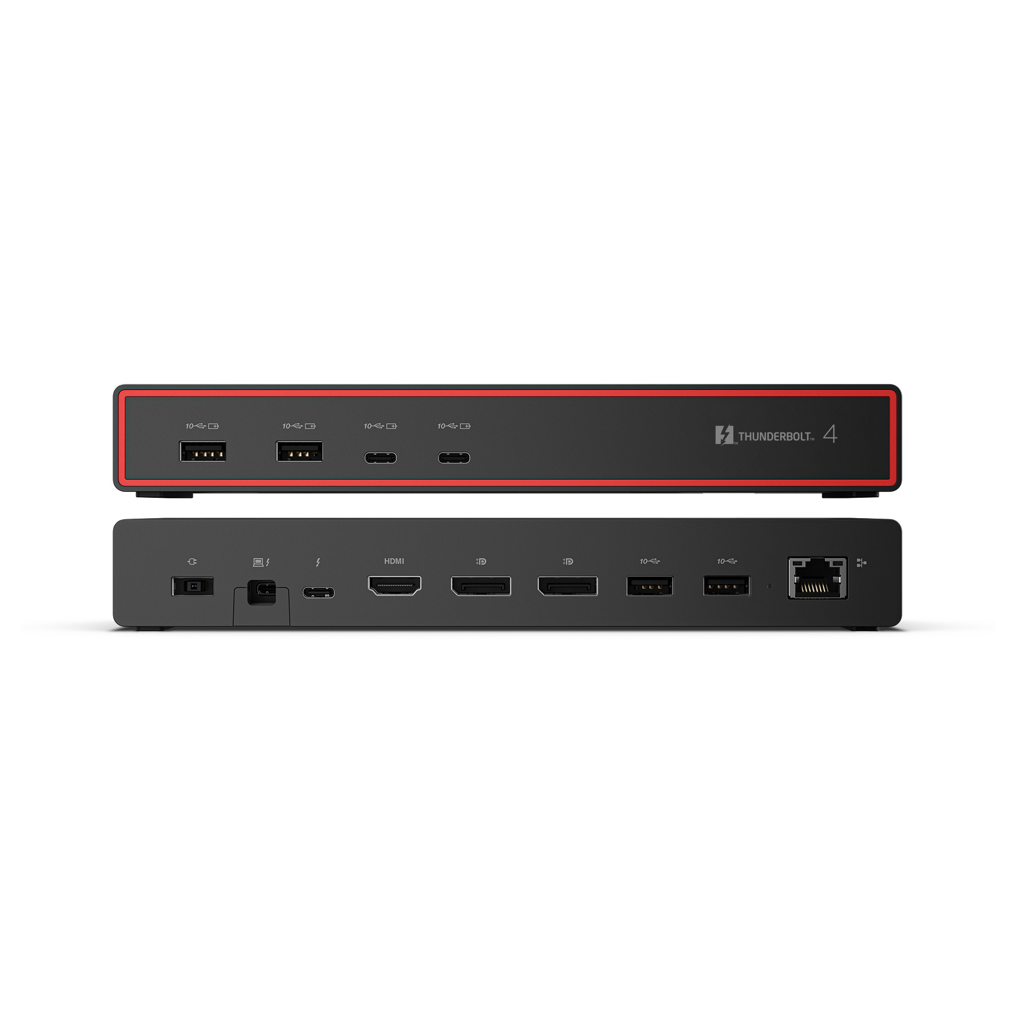 Lenovo 40BG0135GE, Andocken, Thunderbolt 4, 100 W, 2500 Mbit/s, Schwarz, Eclipse Black