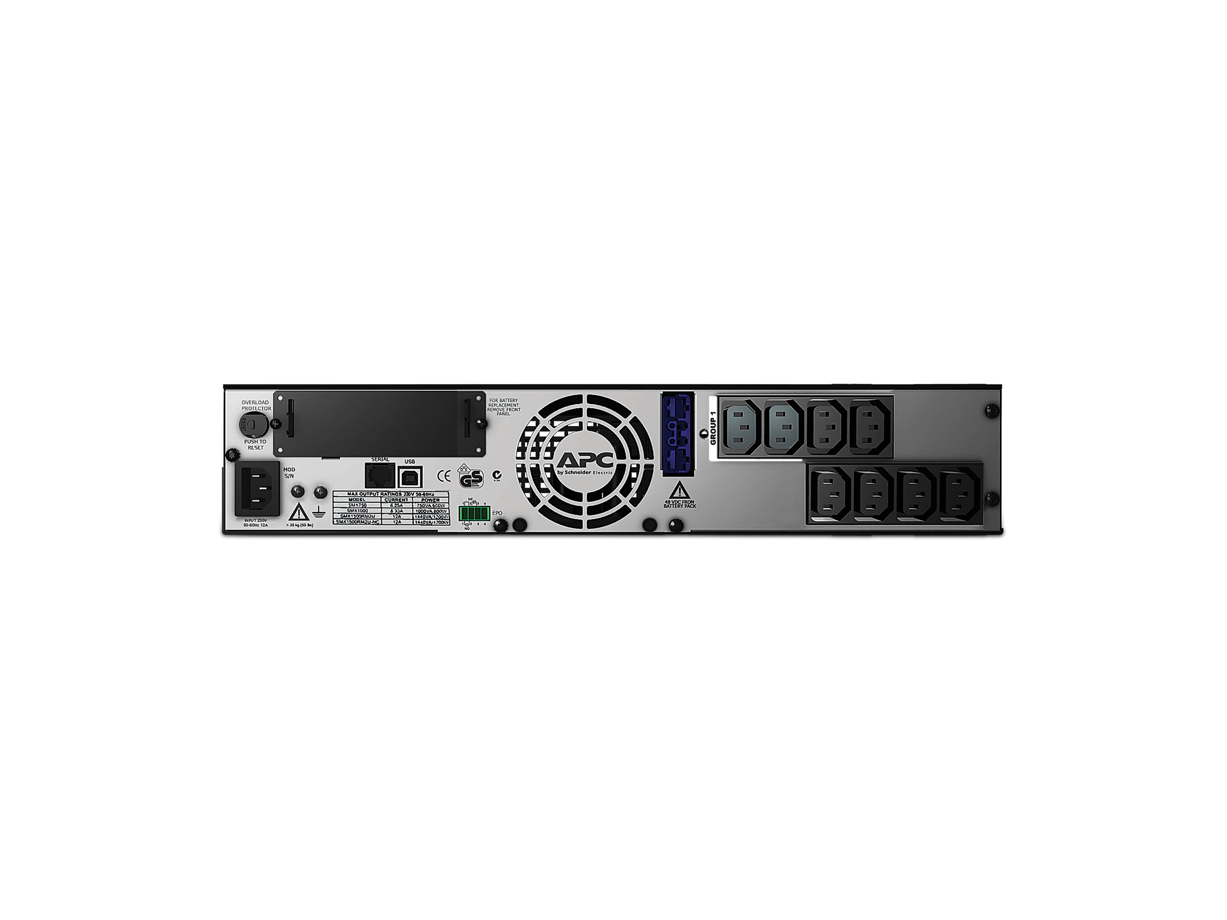 APC Smart-UPS X 750VA Tower/Rack - USV (in Rack montierbar/extern)