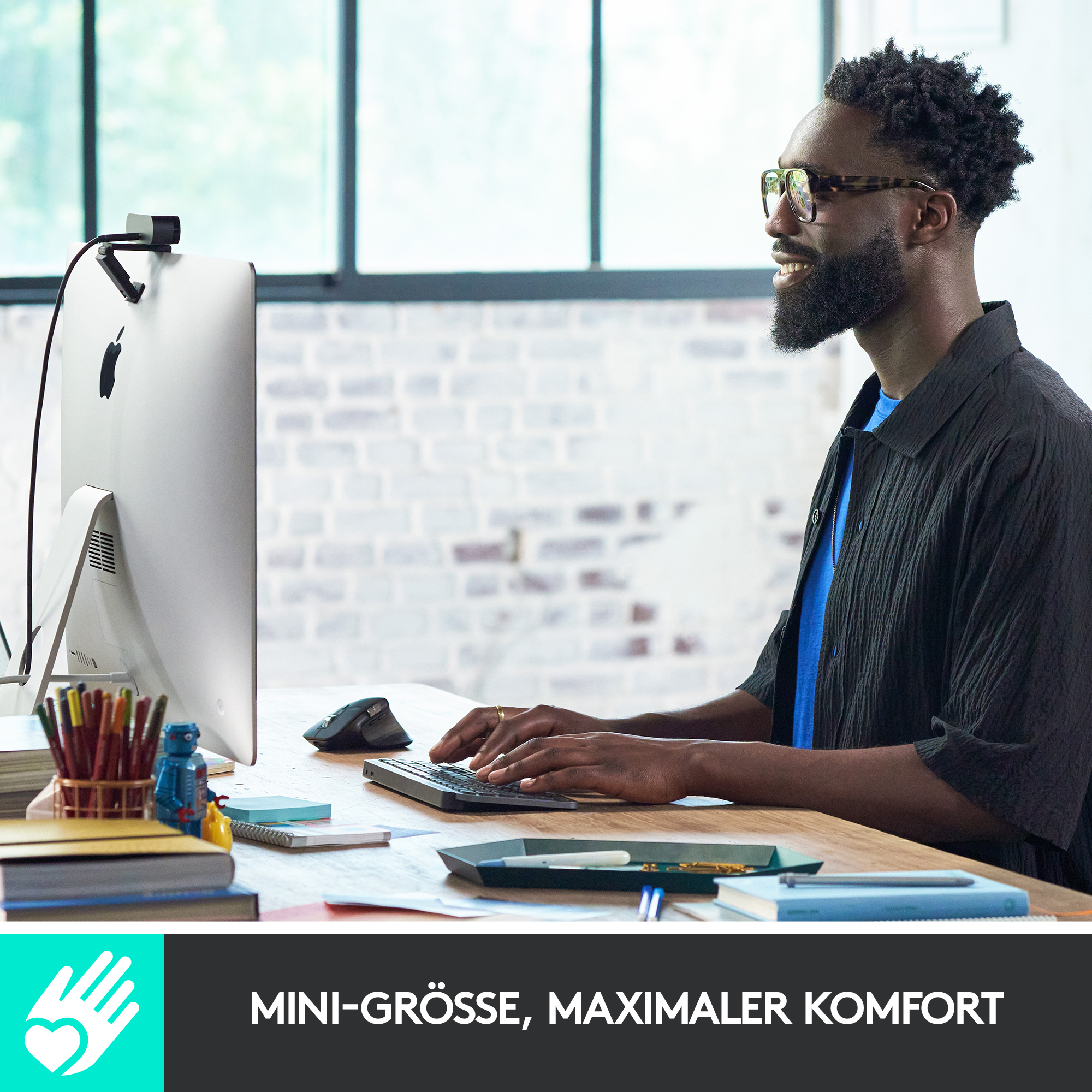 Logitech MX Keys Mini - Tastatur - hinterleuchtet