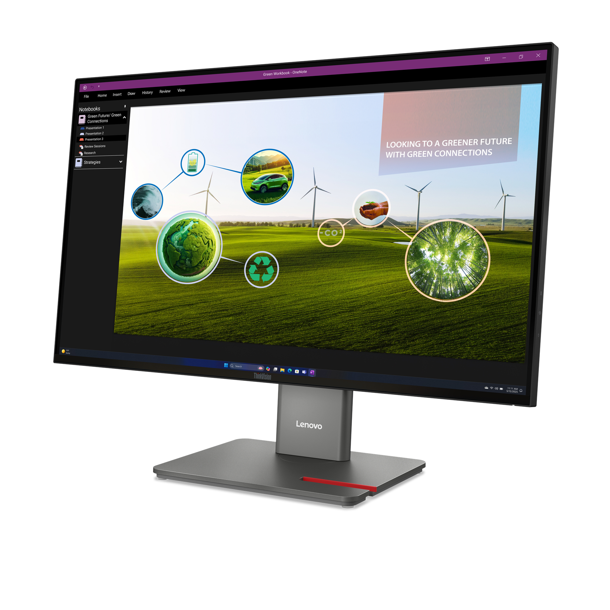 Lenovo ThinkVision P27Q-40 - LED-Monitor - 68.6 cm (27")
