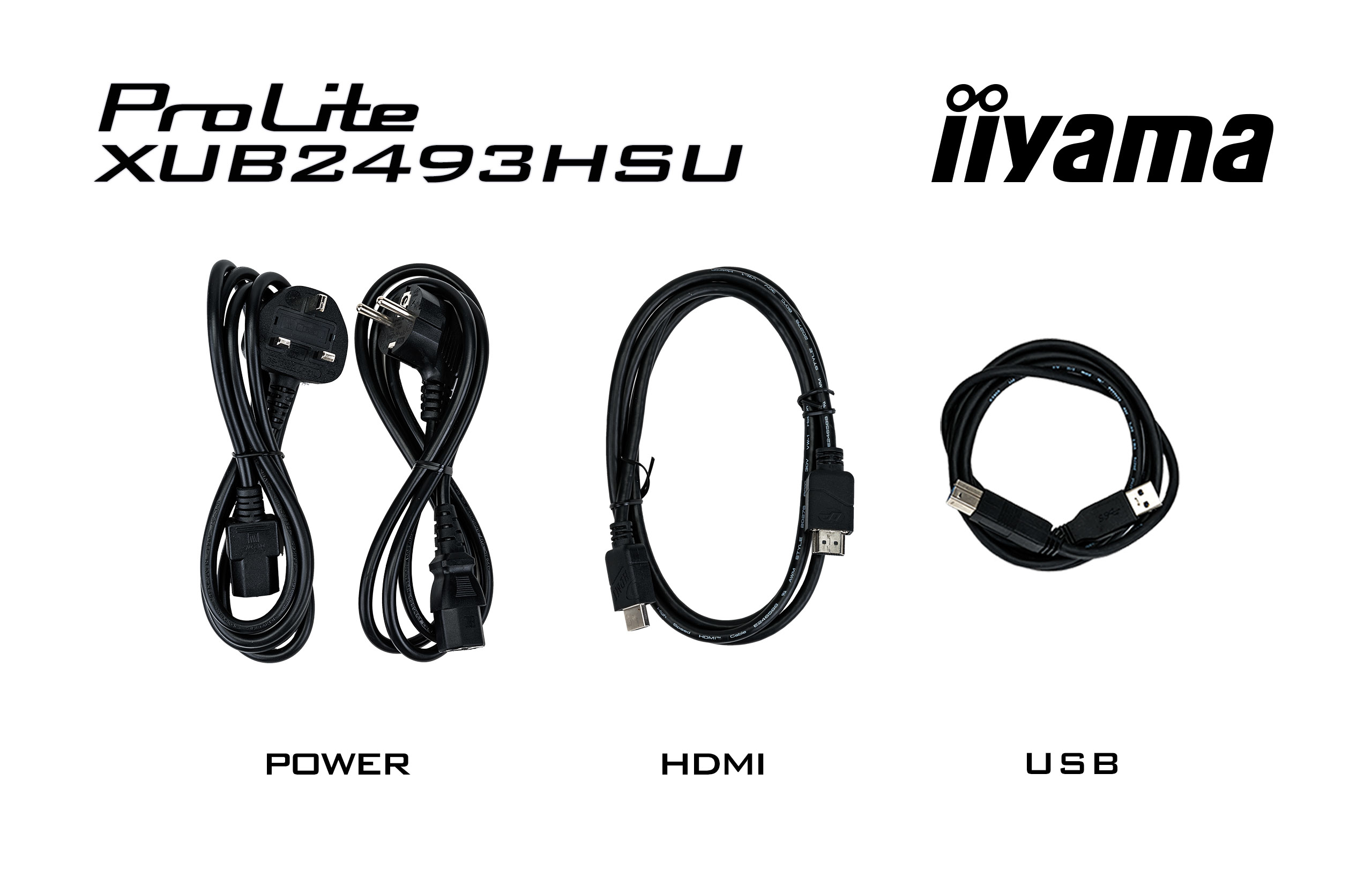 Iiyama ProLite XUB2493HSU-B6 - LED-Monitor - 61 cm (24")