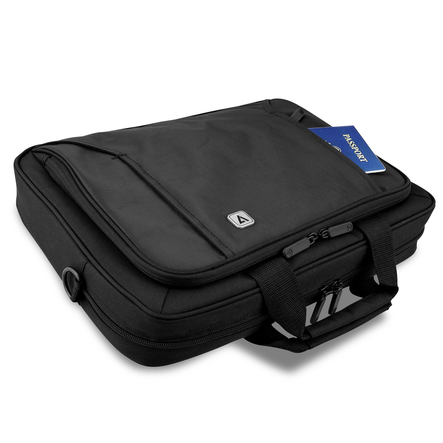 V7 Professional Toploader Tasche für Notebooks bis 14 Zoll, Aktenkoffer, 35,8 cm (14.1"), Schultergu