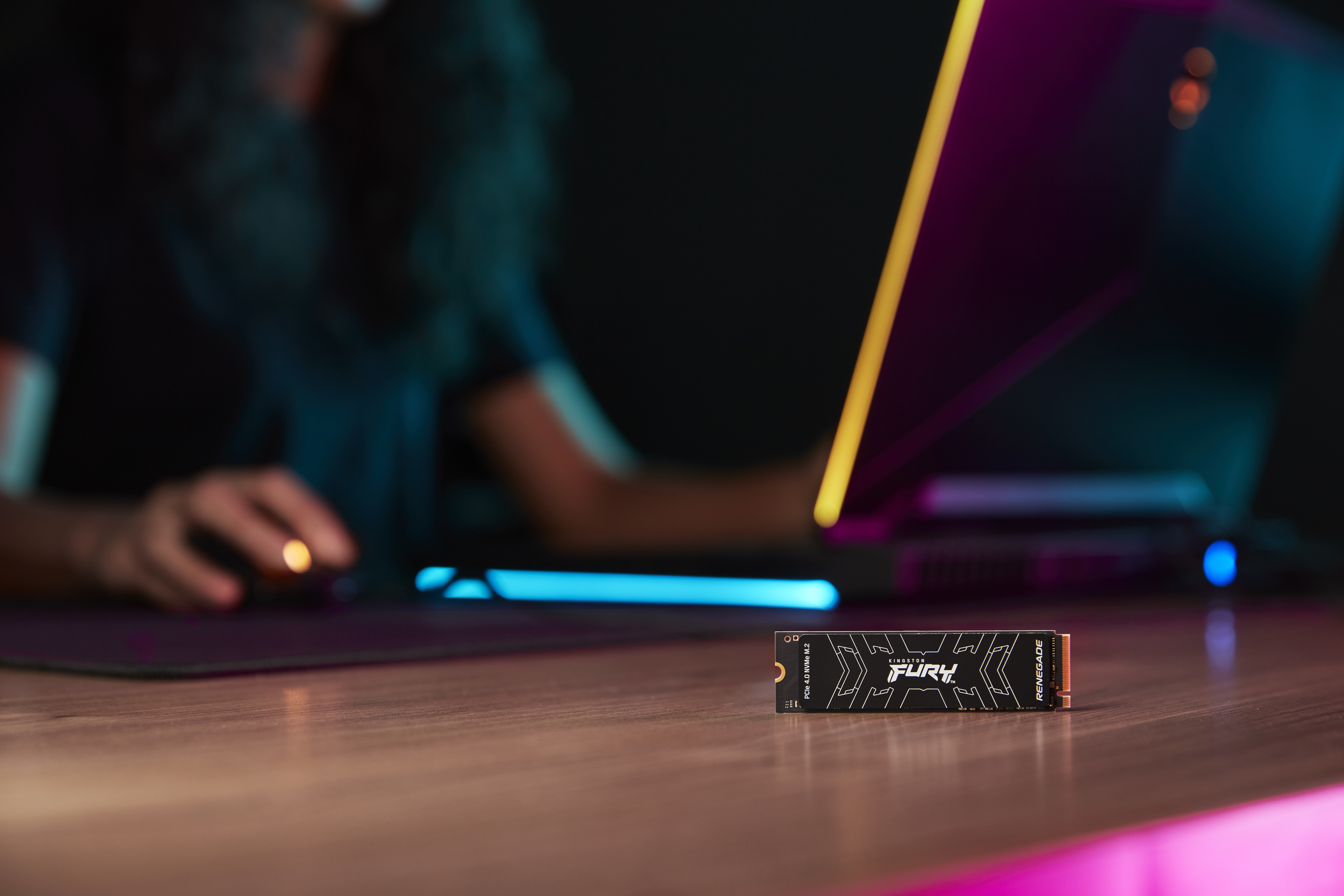 Kingston FURY RENEGADE SSD 500GB, M.2 2280 / M-Key / PCIe 4.0 x4, Kühlkörper