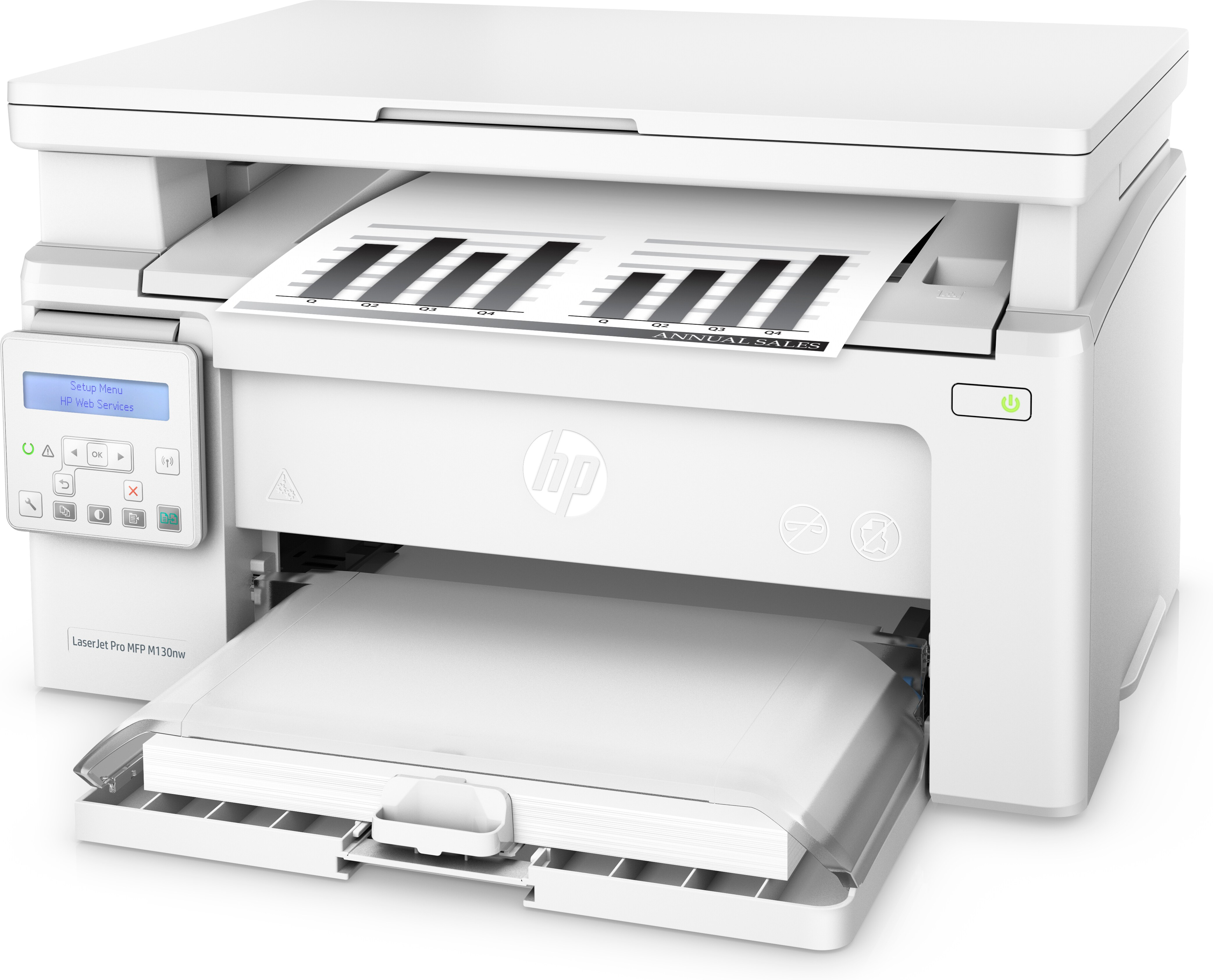 HP LaserJet Pro MFP M130nw - Multifunktionsdrucker - s/w - Laser - 215.9 x 297 mm (Original)