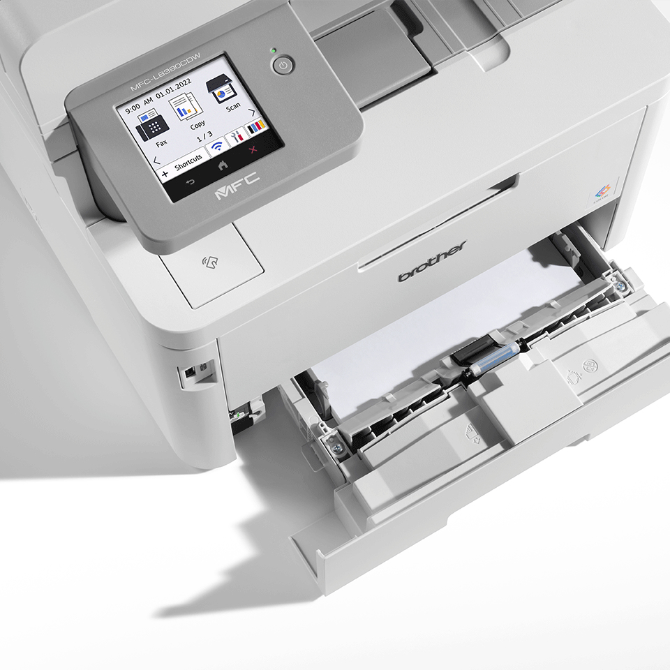 Brother MFC-L8390CDW, LED, Farbdruck, Farbkopieren, Direktdruck, Weiß