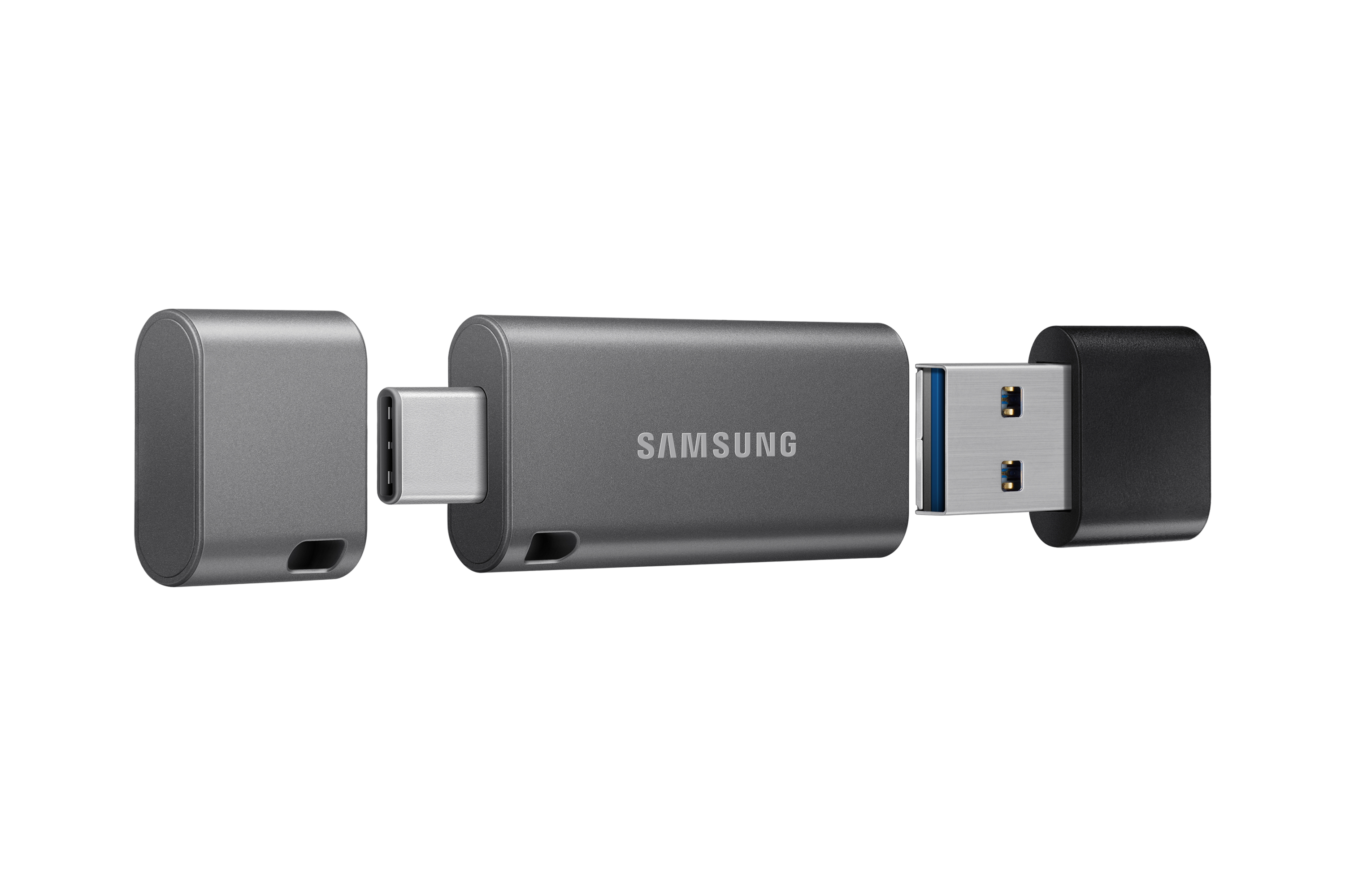 Samsung MUF-32DB, 32 GB, USB Typ-C, 3.2 Gen 1 (3.1 Gen 1), 200 MB/s, Kappe, Schwarz, Grau