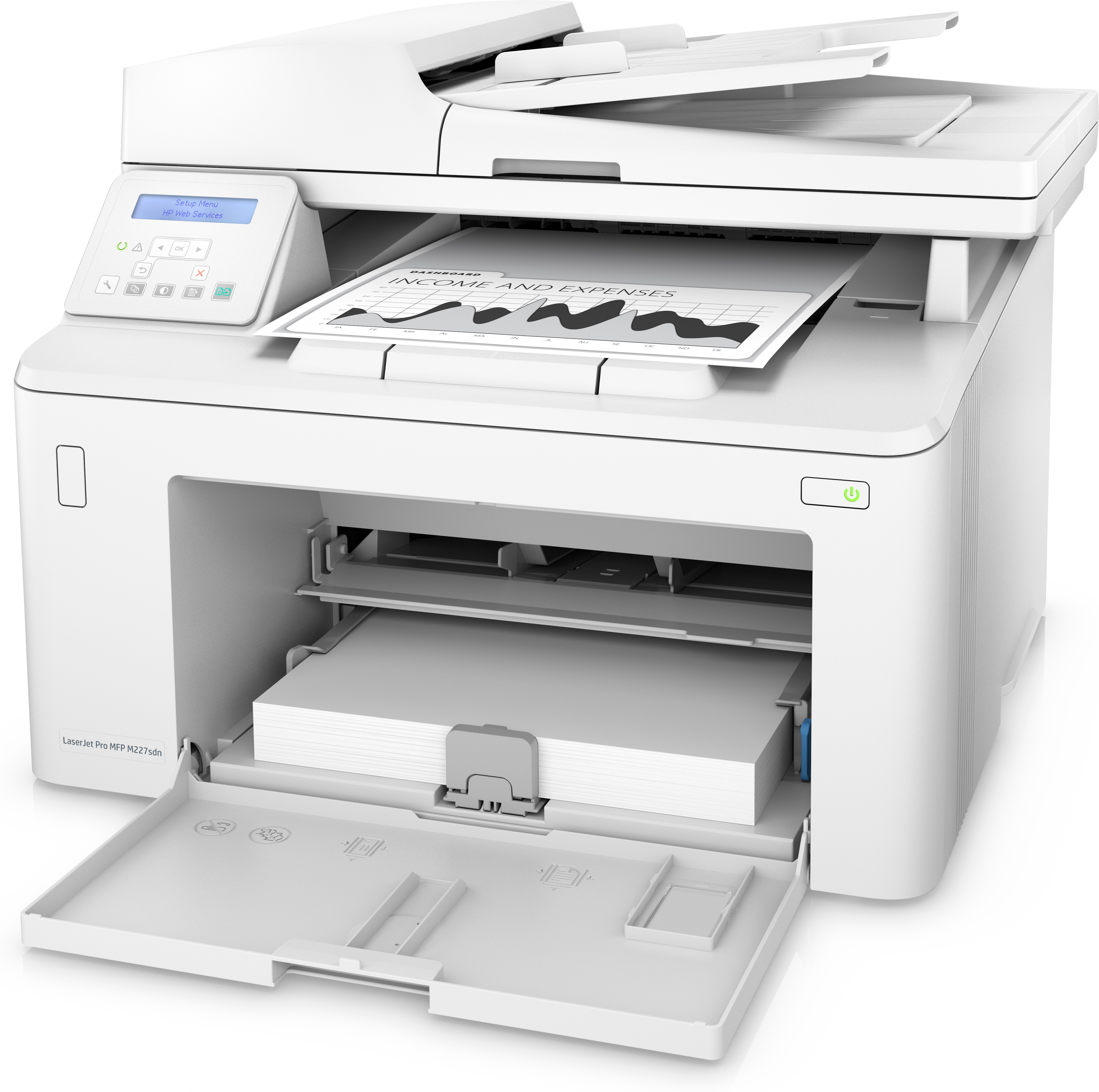 HP LaserJet Pro MFP M227sdn - Multifunktionsdrucker - s/w - Laser - Legal (216 x 356 mm)