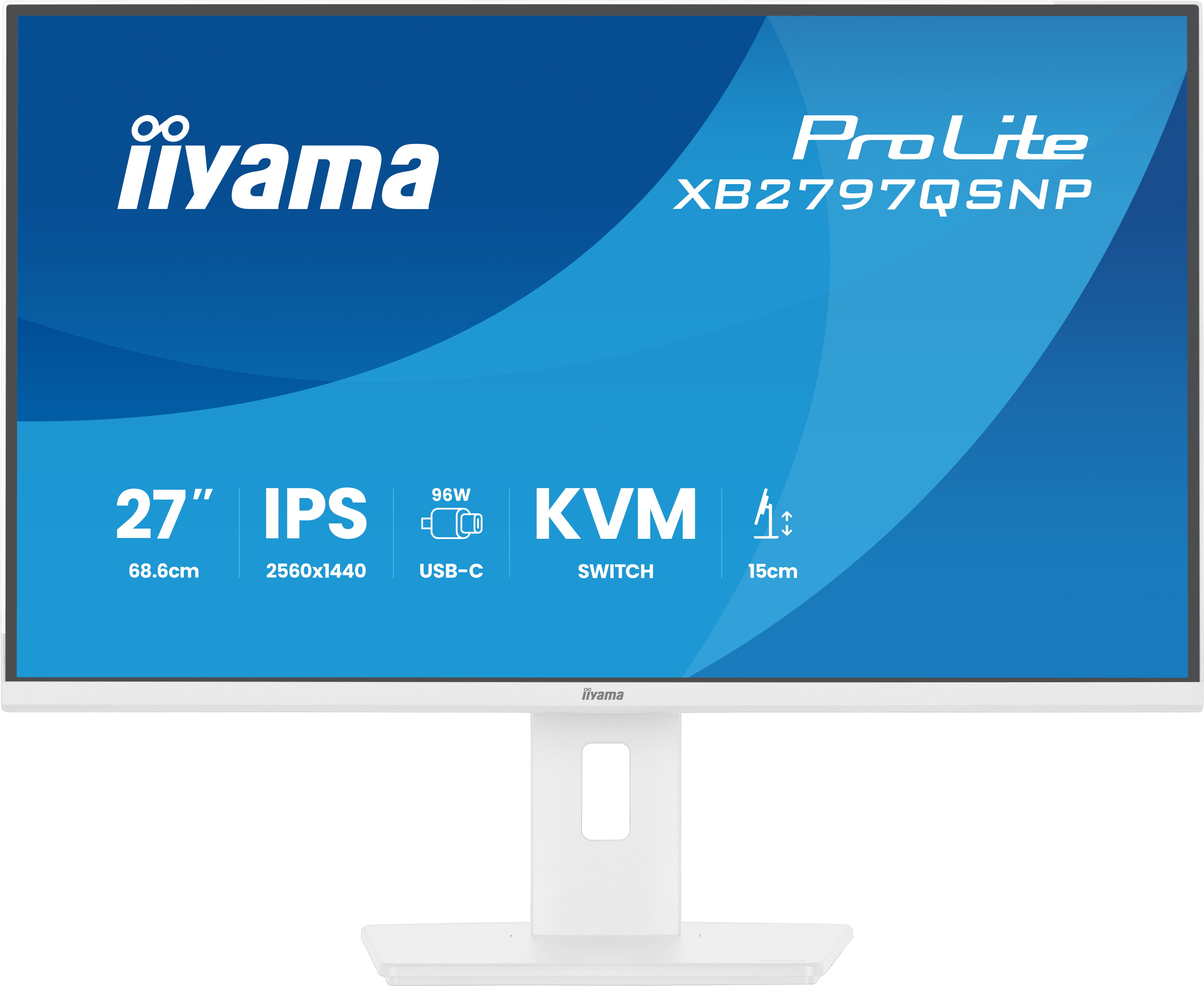 Iiyama ProLite XB2797QSNP-W1 - LCD-Monitor - 68.6 cm (27")