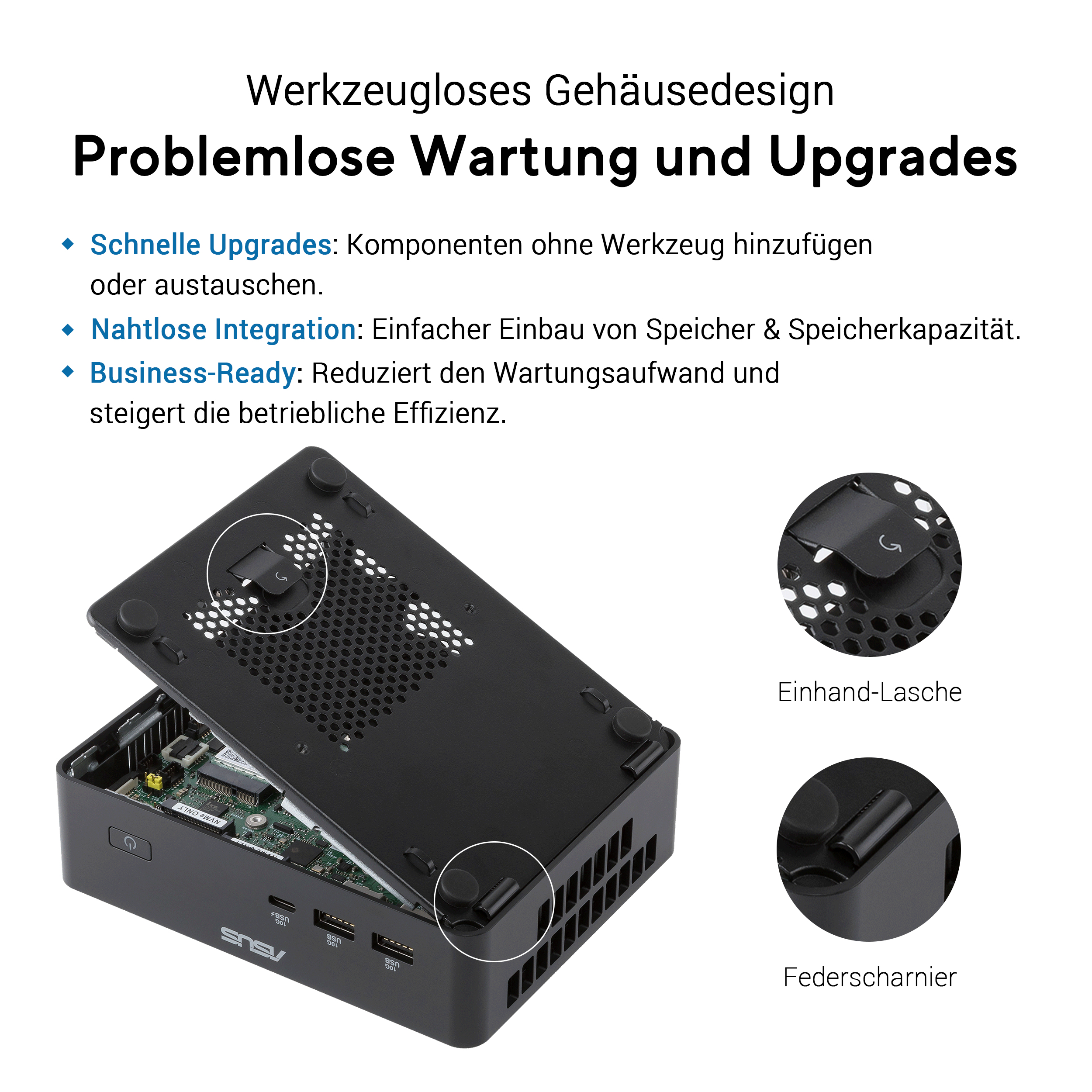ASUS NUC 16 Pro RNUC16GDKX96C4N2, Core Ultra X9 388H, 32GB, 1TB, 2x M.2 PCIe, Win11 Pro