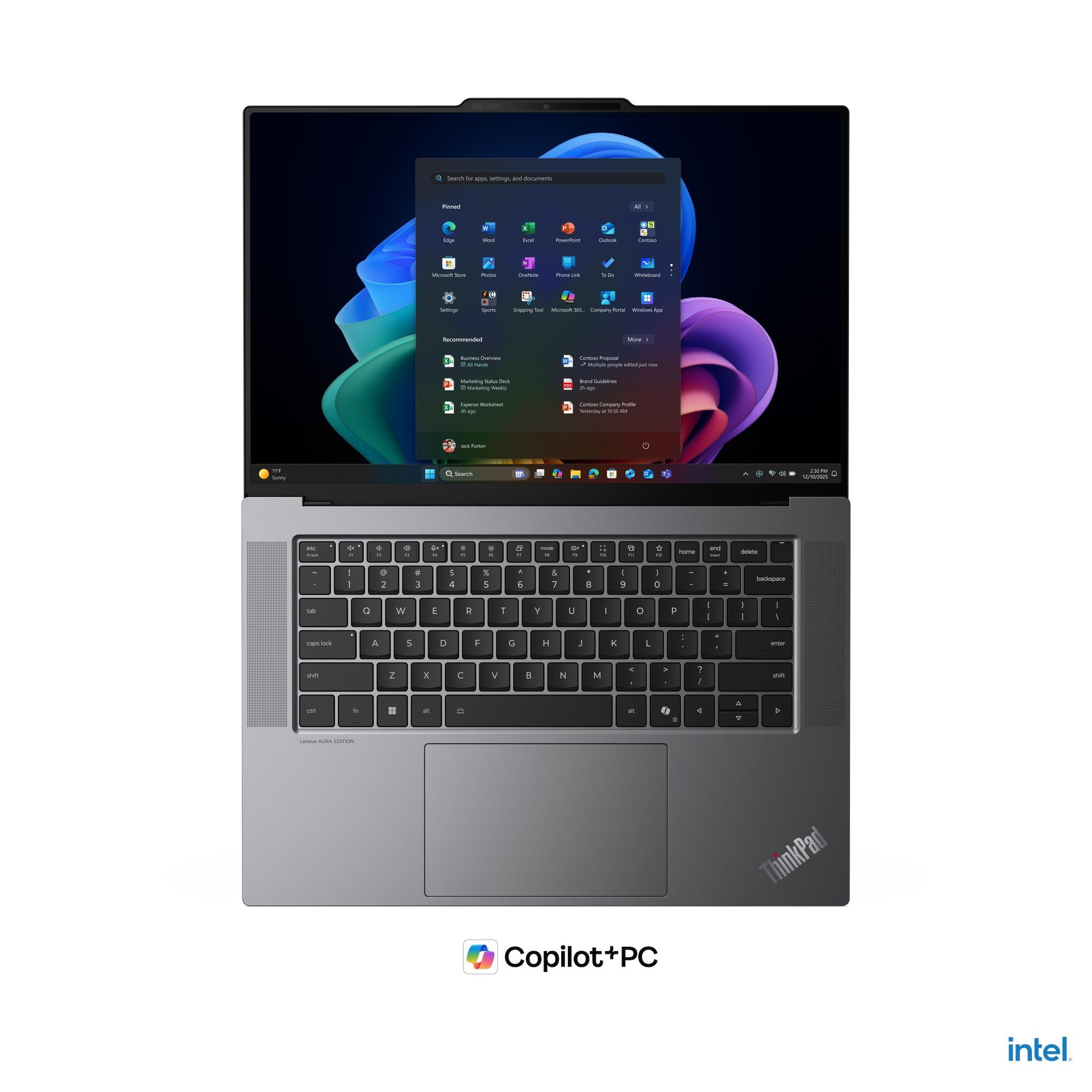 Lenovo ThinkPad X9-15p G1 Aura Edt, 15.3"2.8K OLED Touch, Core Ultra X9 388H, 32G RAM, 1TB SSD, W11P