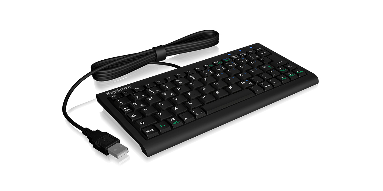 KeySonic ACK-3401U - Tastatur - USB - Deutsch