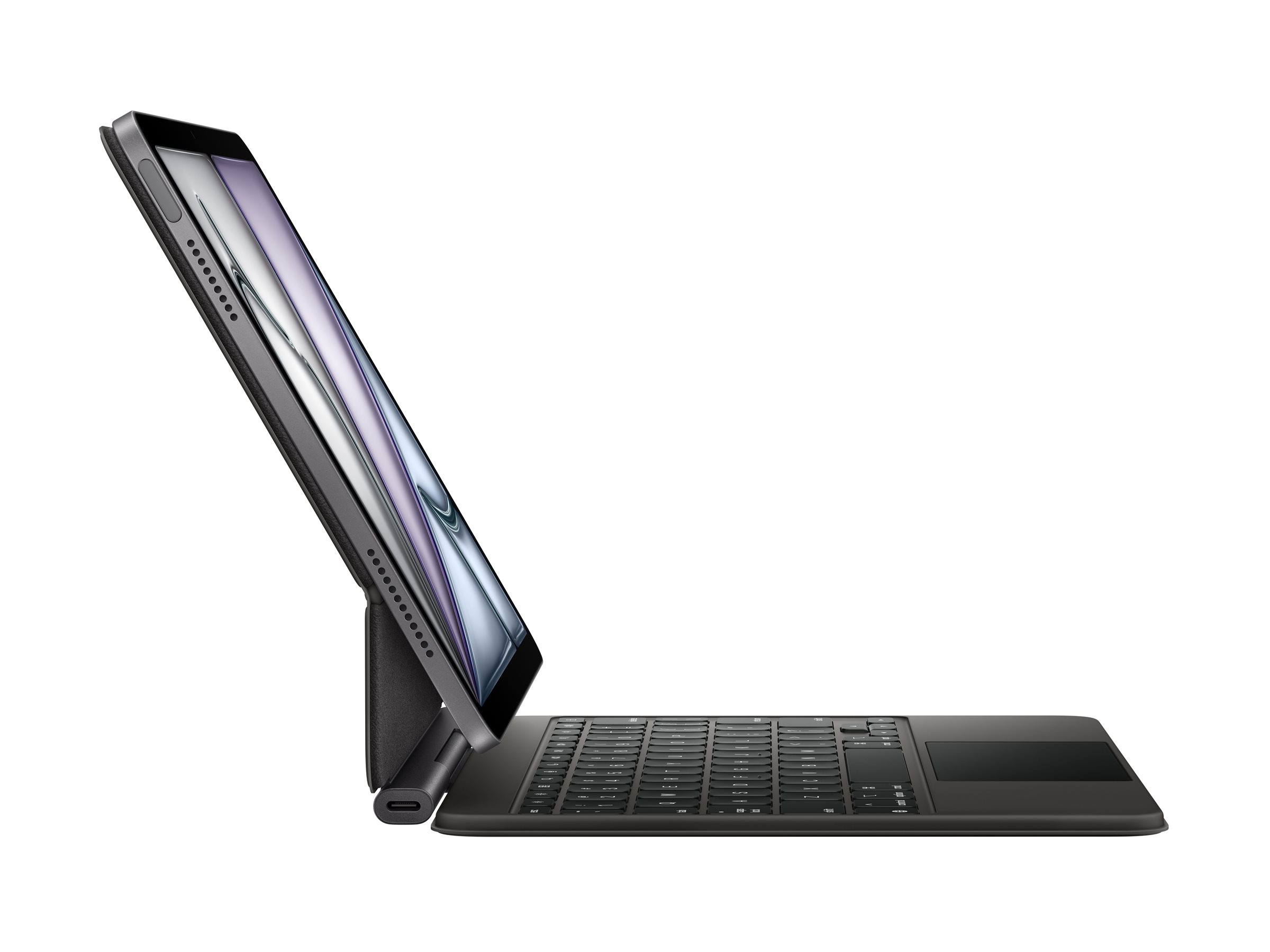 Apple Magic Keyboard - Tastatur und Foliohülle - mit Trackpad - Apple Smart connector - QWERTY - Ara