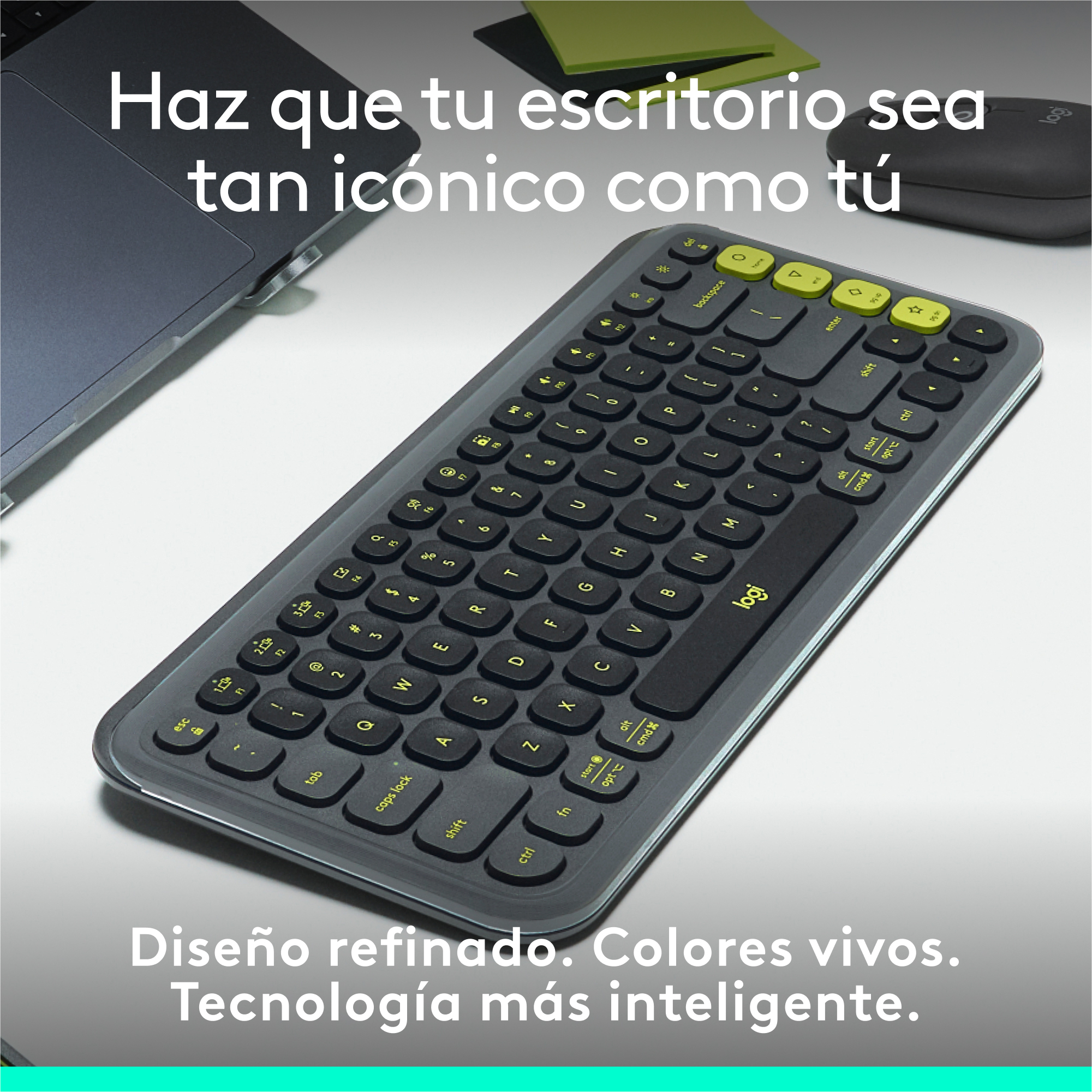 Logitech POP Icon Keys - Tastatur - kabellos