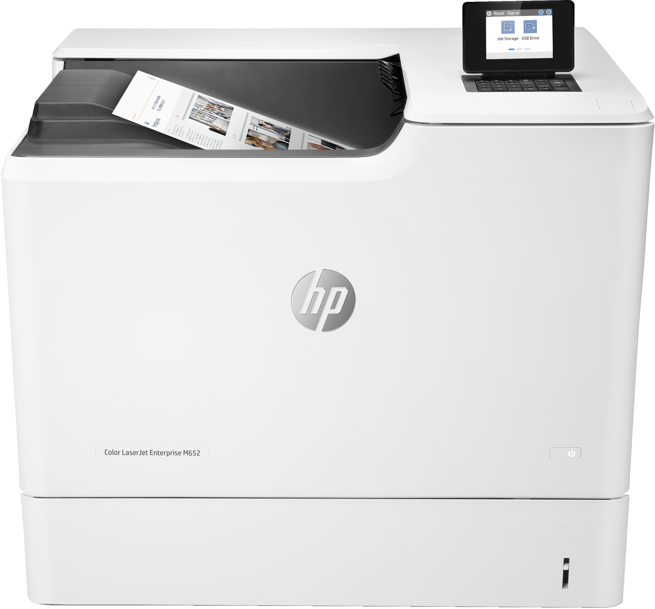 HP Color LaserJet Enterprise M652dn - Drucker - Farbe - Duplex - Laser - A4/Legal - 1200 x 1200 dpi
