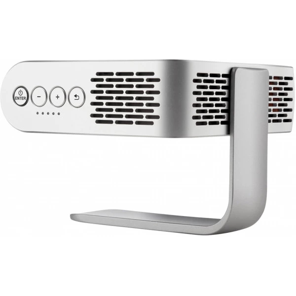 ViewSonic M1+, 300 ANSI Lumen, DLP, WVGA (854x480), 120000:1, 16:9, 609,6 - 2540 mm (24 - 100 Zoll)