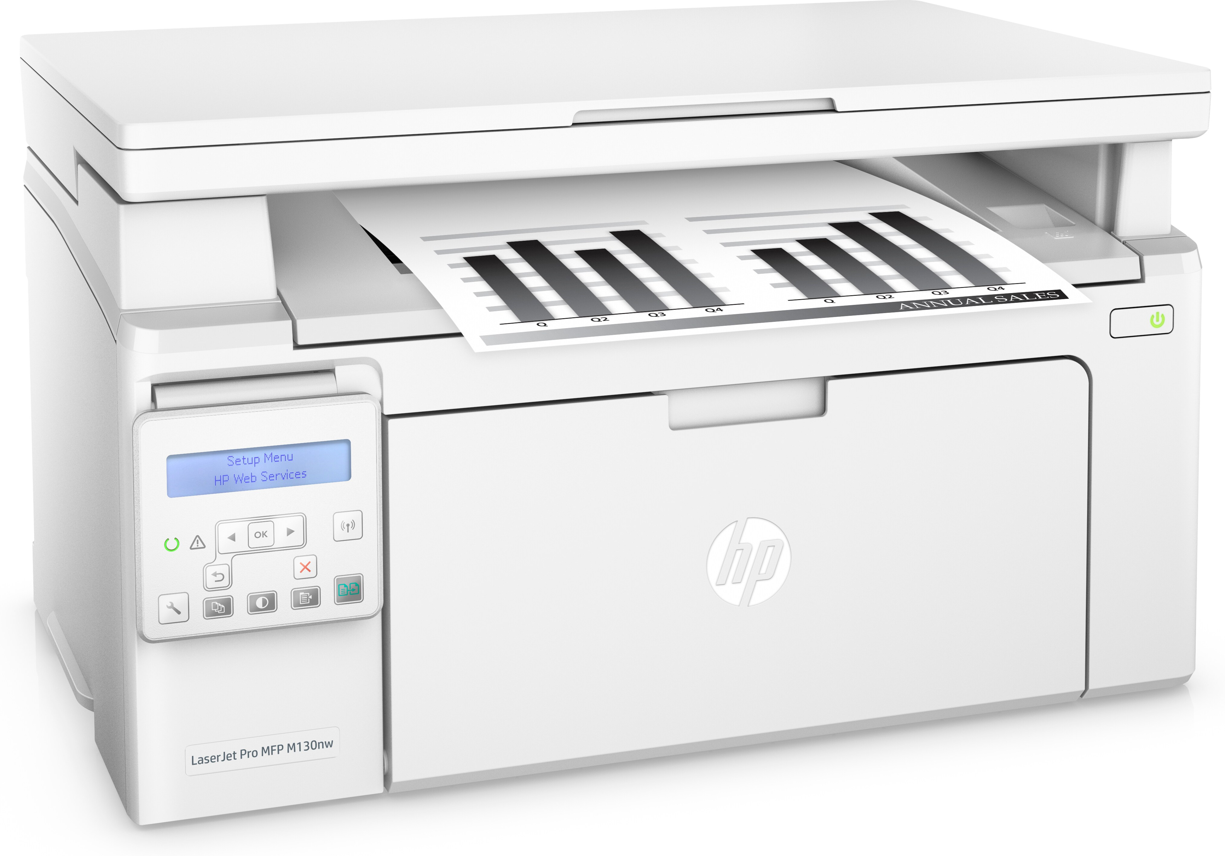HP LaserJet Pro MFP M130nw - Multifunktionsdrucker - s/w - Laser - 215.9 x 297 mm (Original)