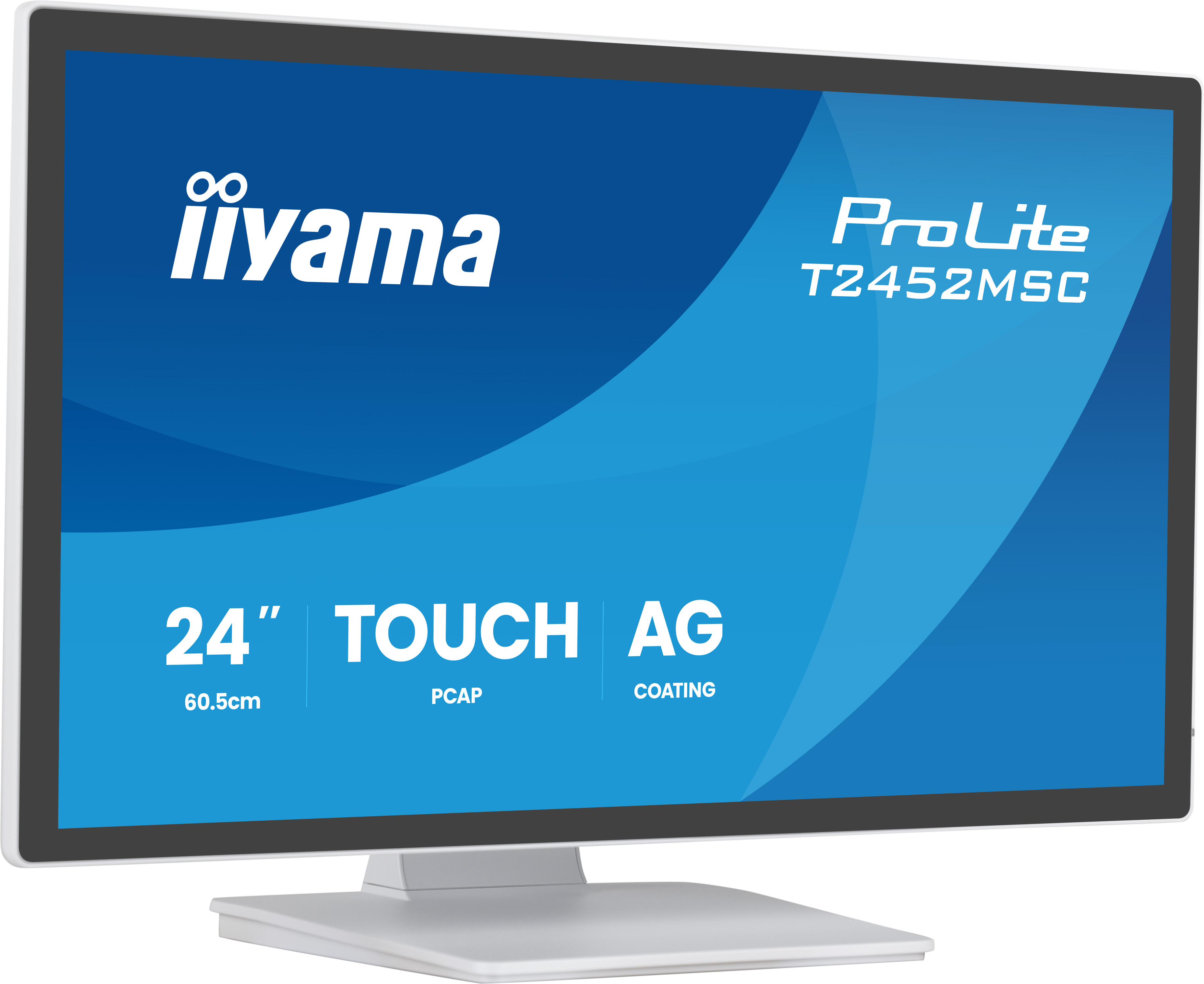 Iiyama ProLite T2452MSC-W1AG - LED-Monitor - 61 cm (24")