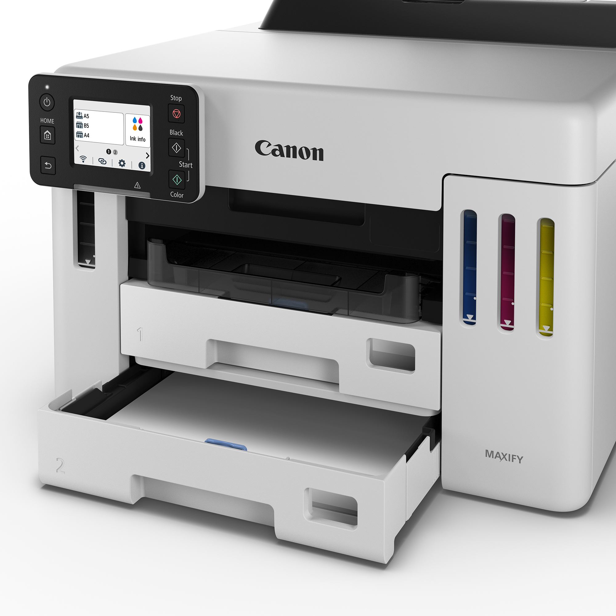 Canon MAXIFY GX5550 - Drucker - Farbe - Duplex - Tintenstrahl - ITS - A4/Legal - 600 x 1200 dpi - bi